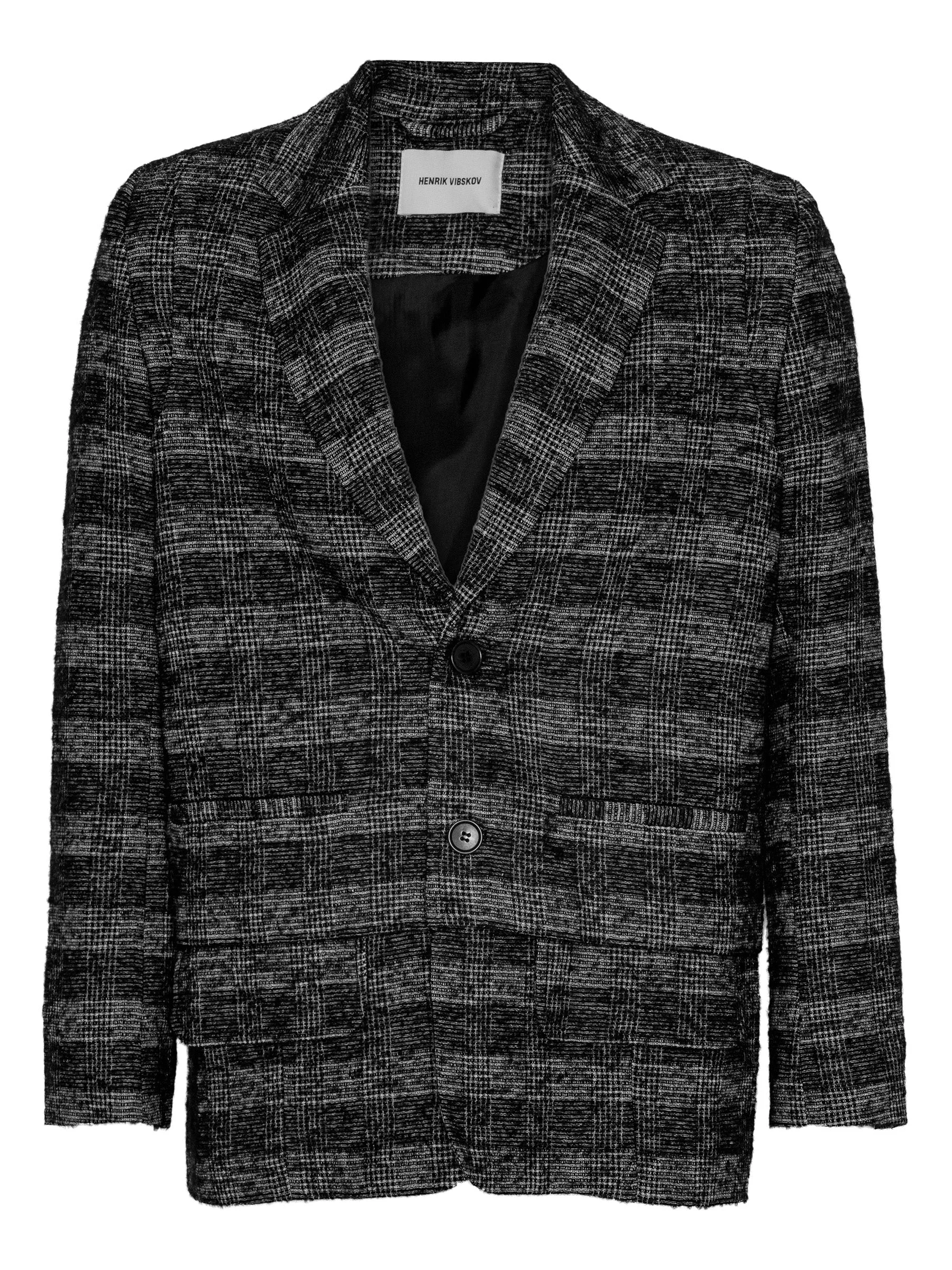 ANTS BLAZER - BLACK WHITE CHECKS - 1