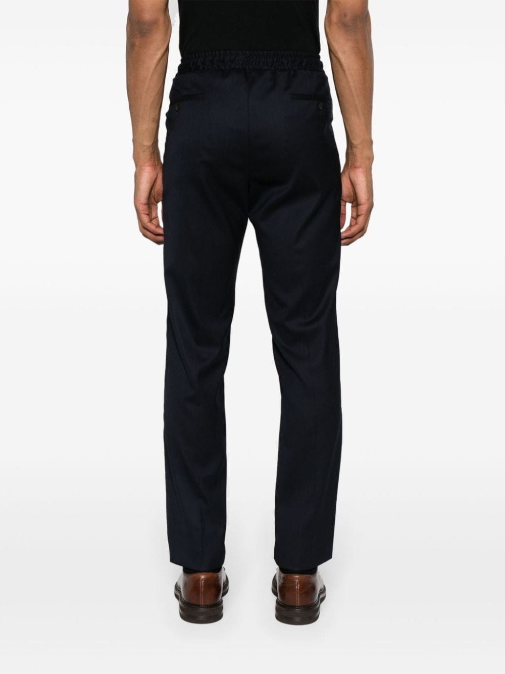 mid-rise tailored trousers - 4