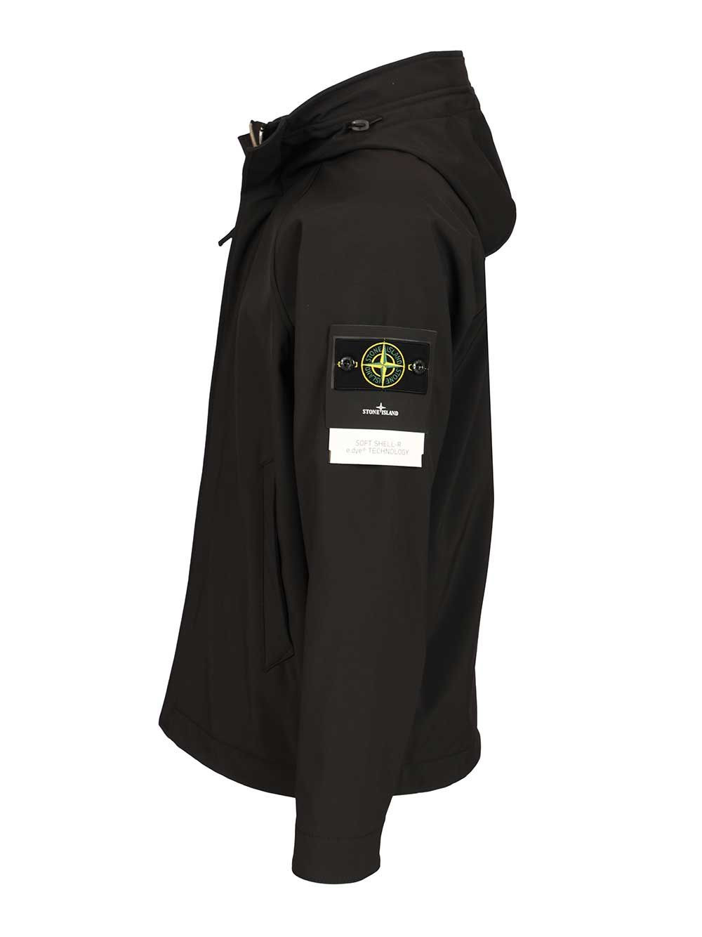 Parka Soft Shell-R E.Dye® Jackets Black - 3