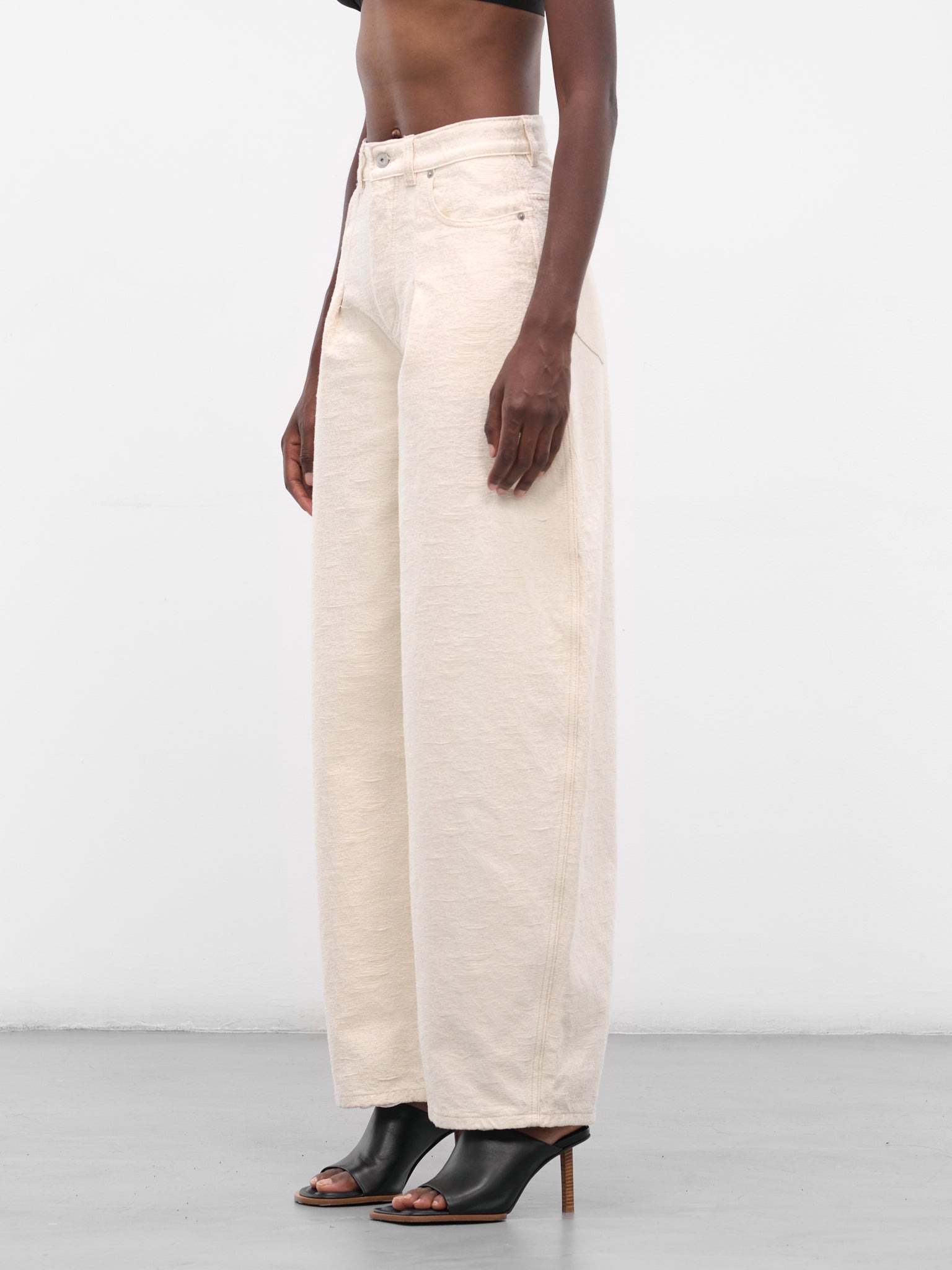 White Ovalo Denim Jeans - 2