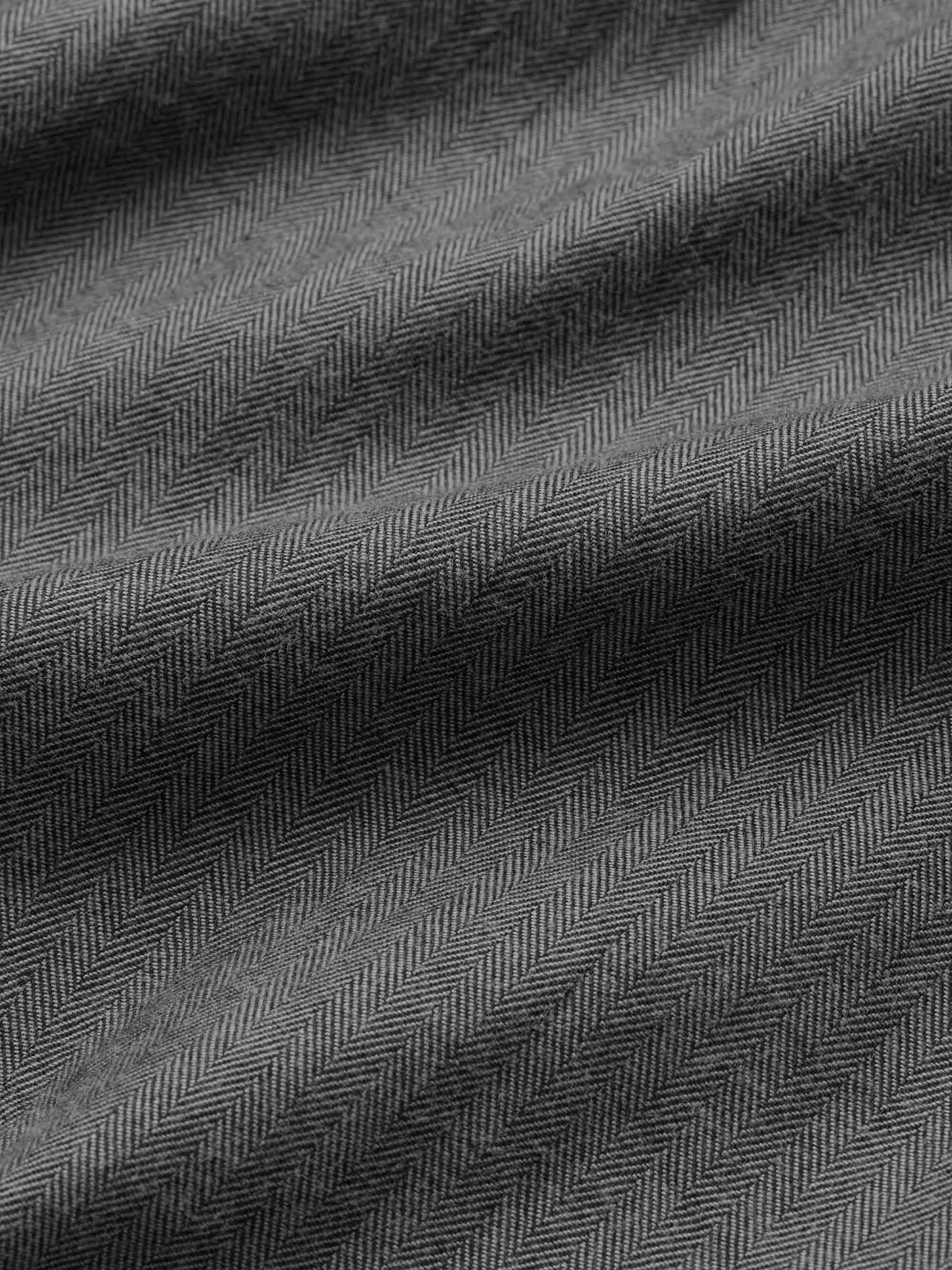 Men's Lounge Pants Balmoral Brushed Cotton Charcoal - 1