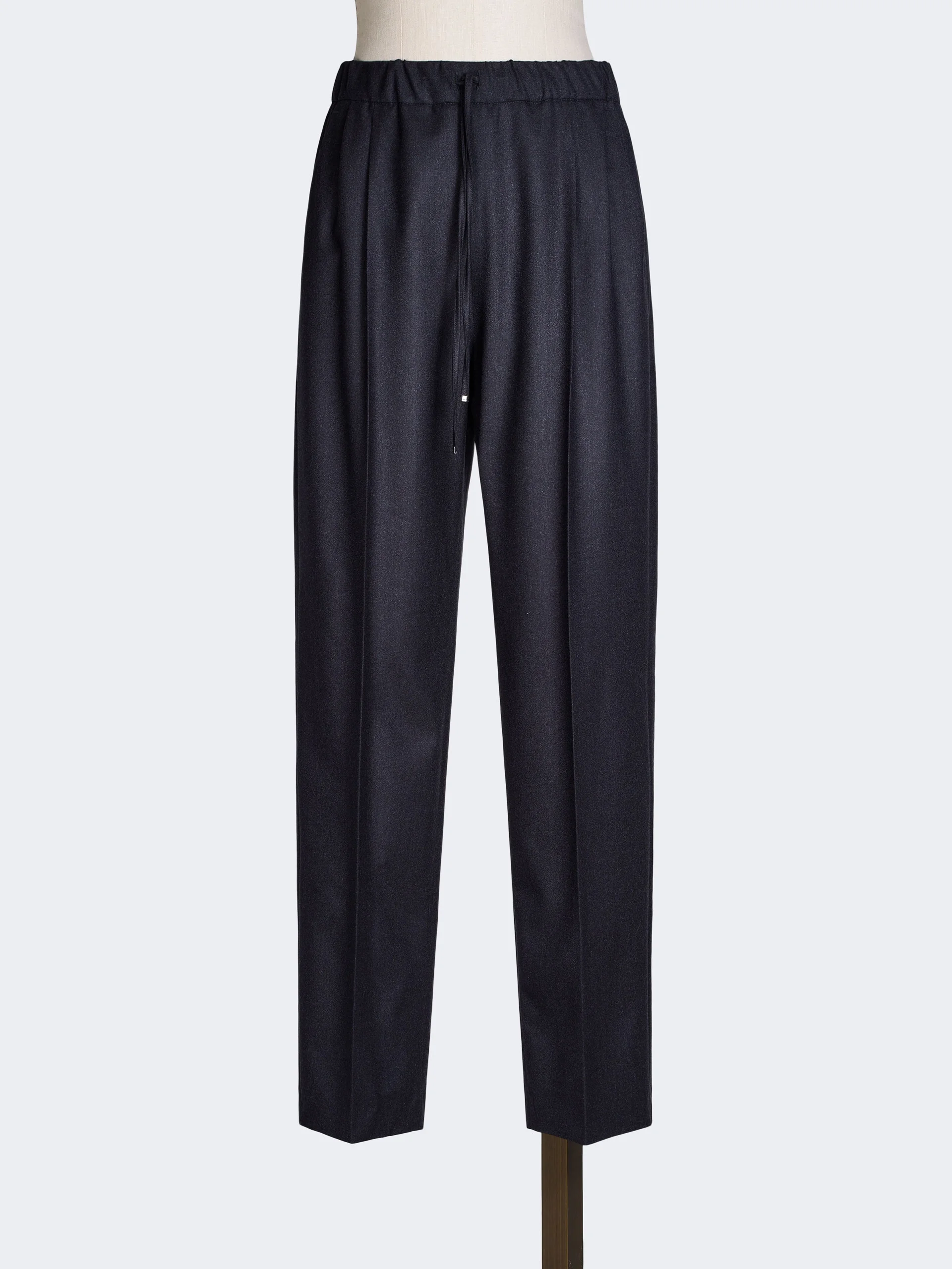 ZAMIA Cashmere foule trousers - ULTRAMARINE - 1