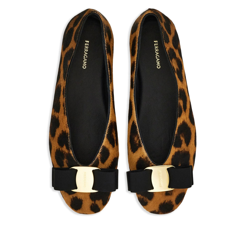 Ferragamo Brown Ballet Flats Women - 4