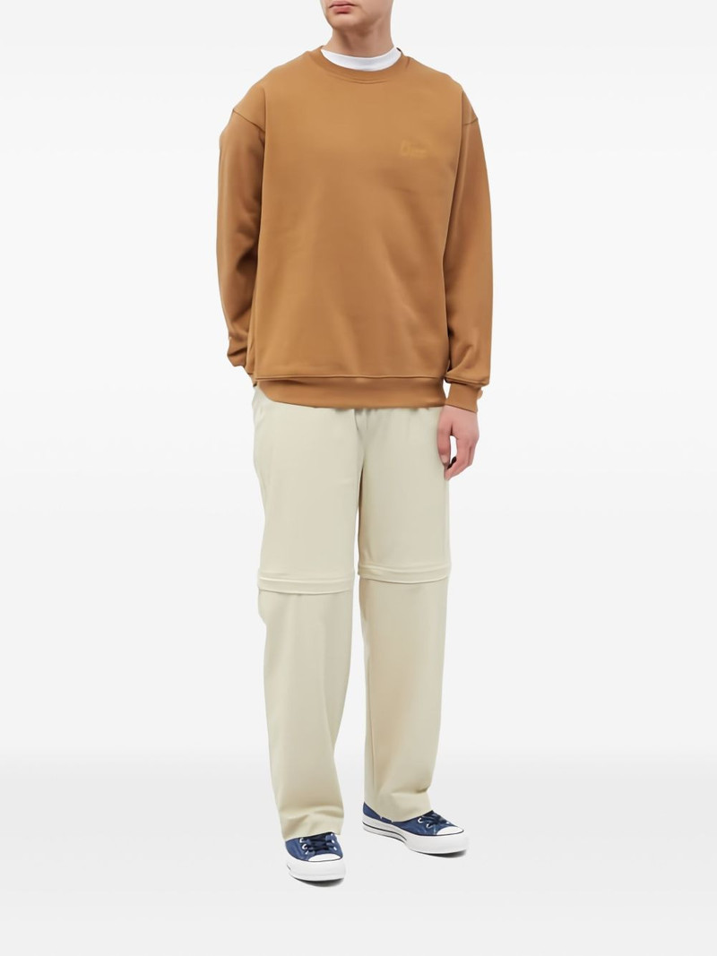 Dime logo-embroidered sweatshirt outlook