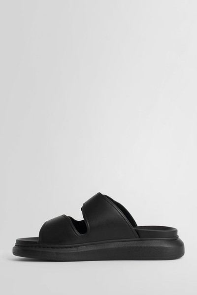 Alexander McQueen Alexander mcqueen men's black hybrid sandals outlook