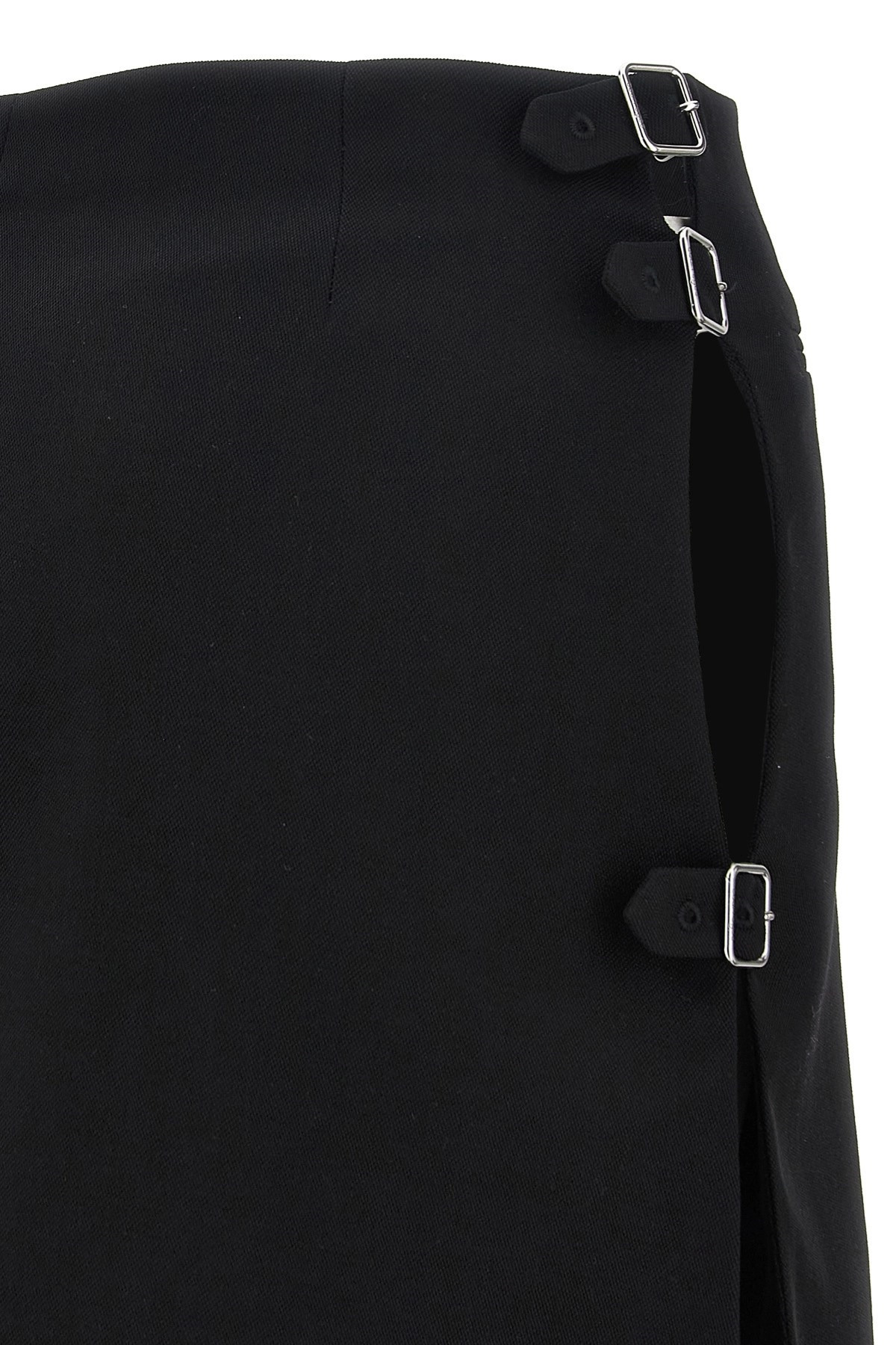 'Multi Sangle Wool Mini' skirt - 5