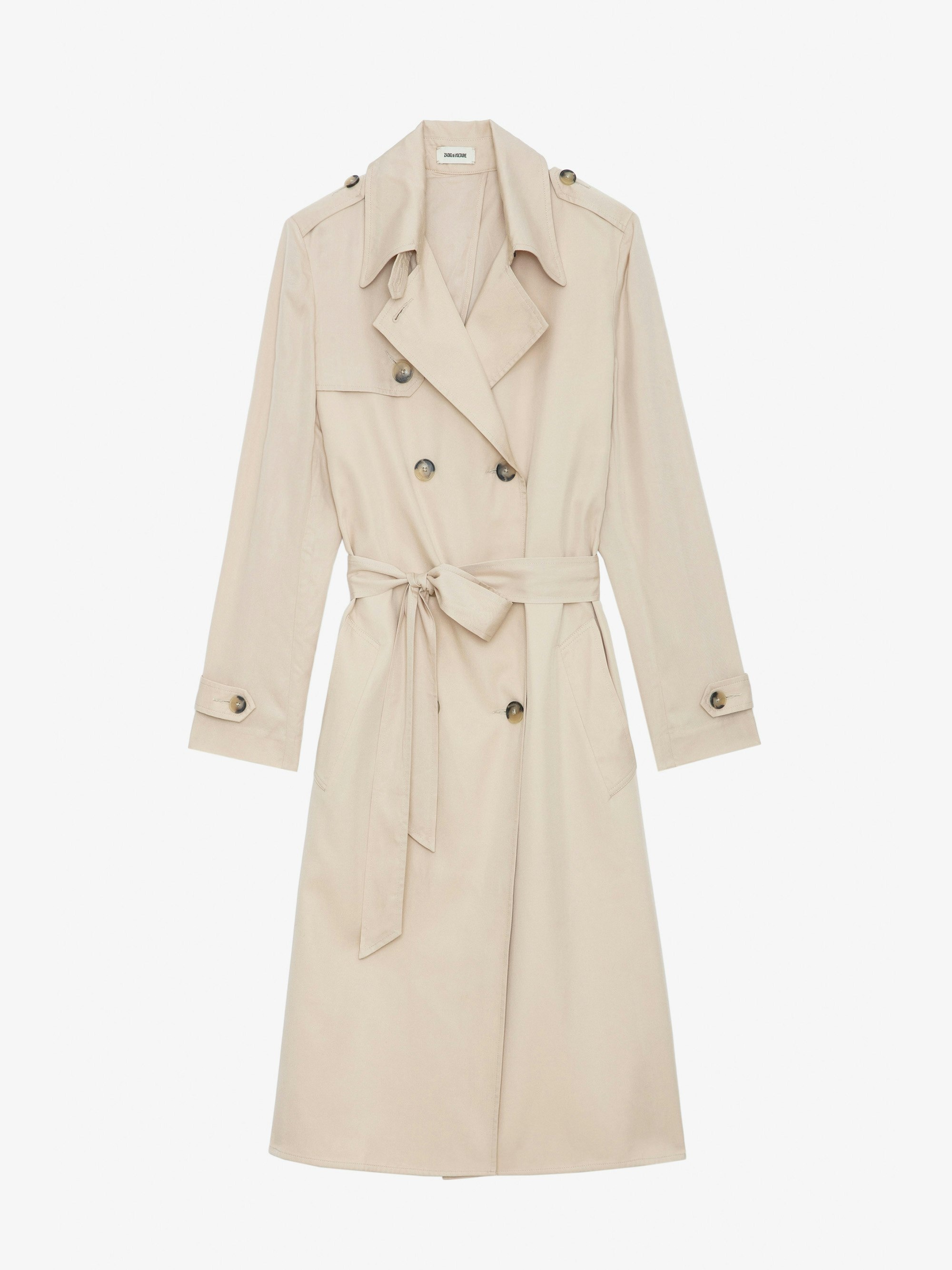 Desir et Raison trench coat ⋆ ⊹₊ ⋆ Zadig & Voltaire La Parisienne Trench Coat | REVERSIBLE