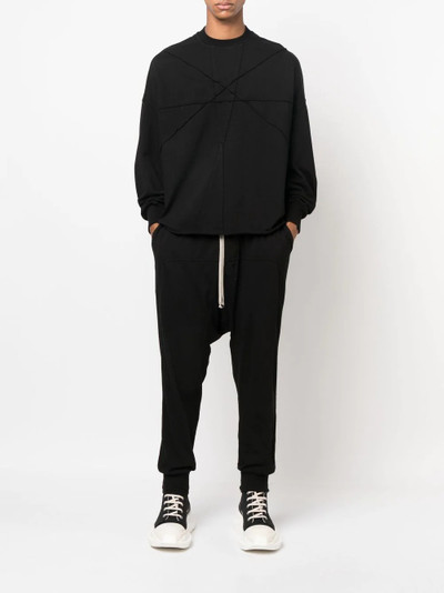 Rick Owens Prisoner drop-crotch track pants outlook