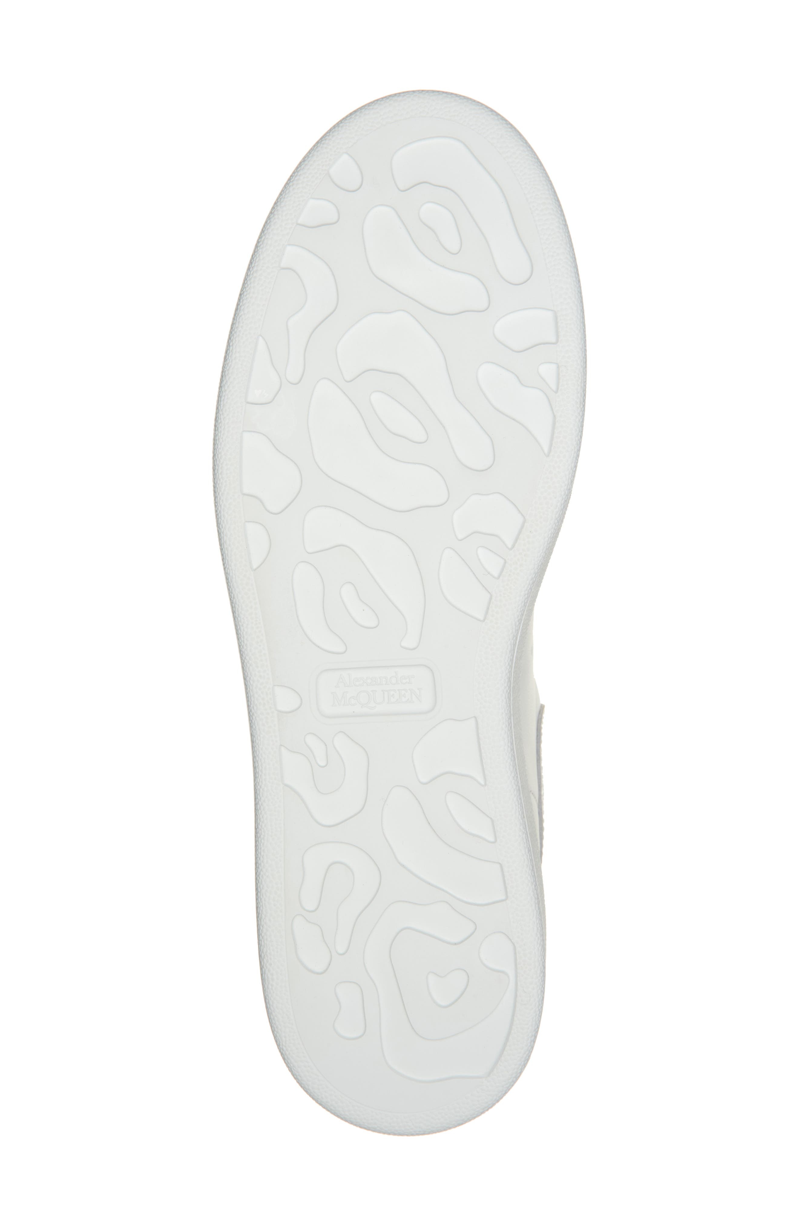 McQueen Oversized Sneaker in White/Silver at Nordstrom - 6