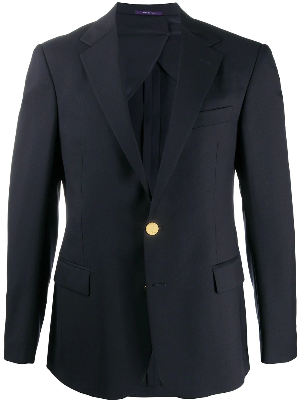 slim-fit tailored blazer - 1