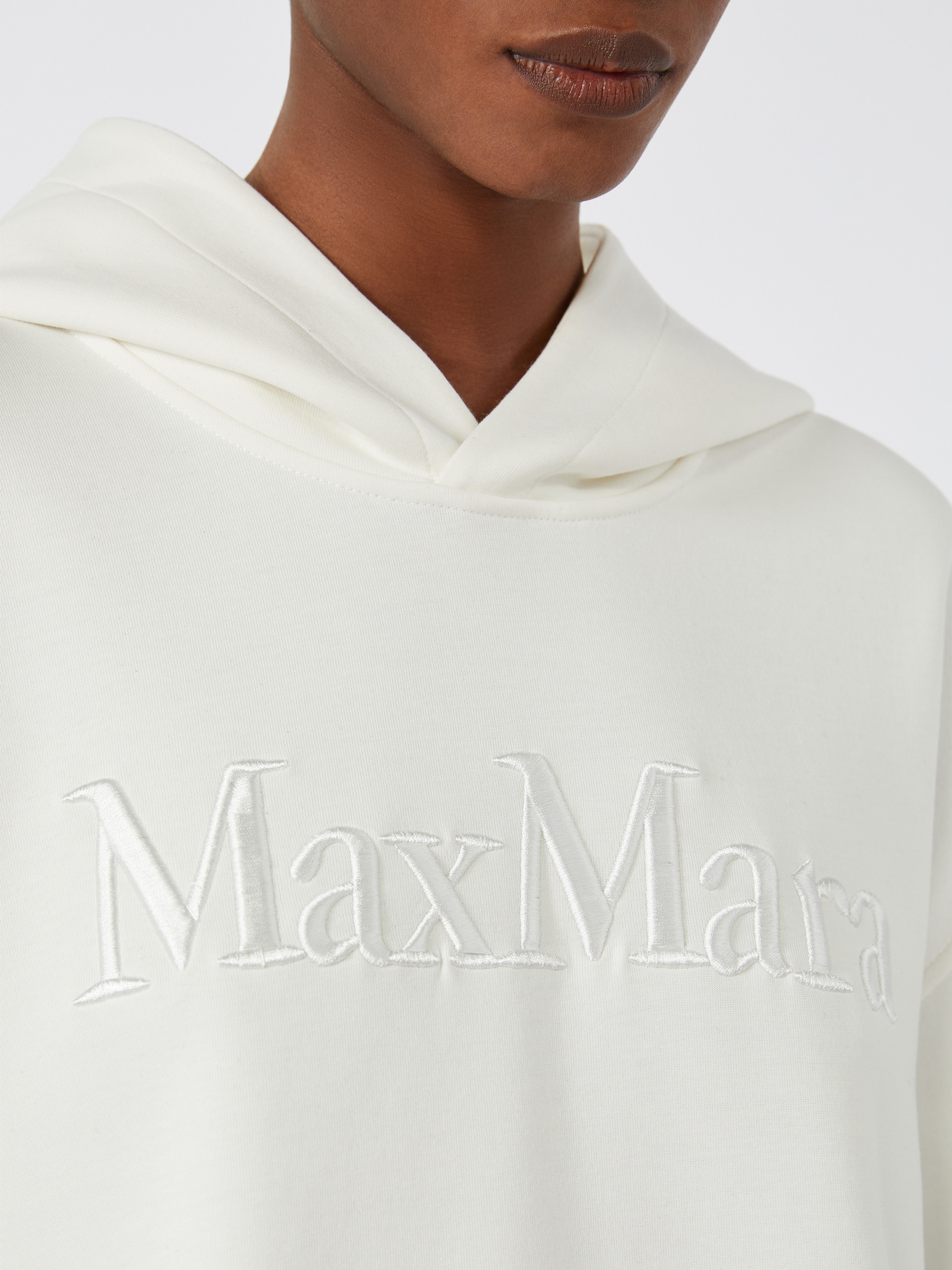 VISIERA Oversized cotton jersey sweatshirt - 5
