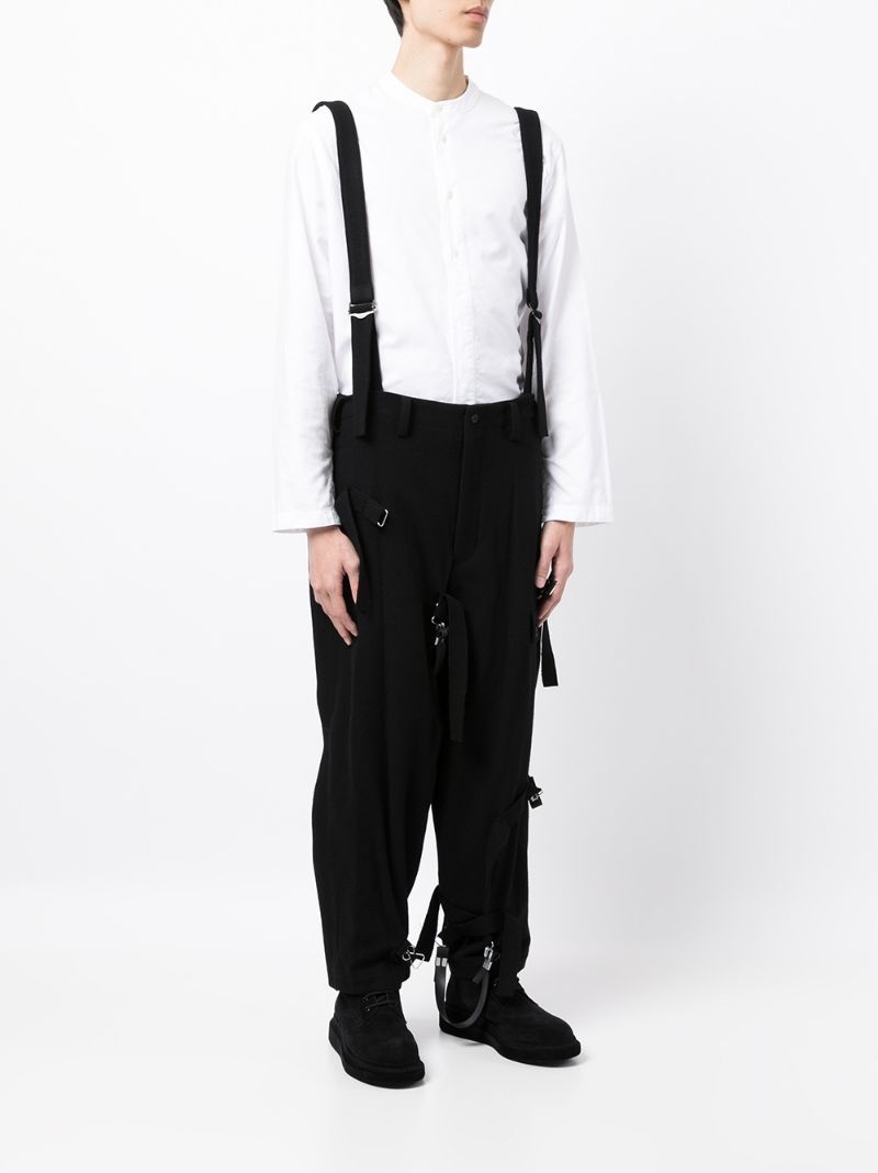 suspender-strap trousers - 3