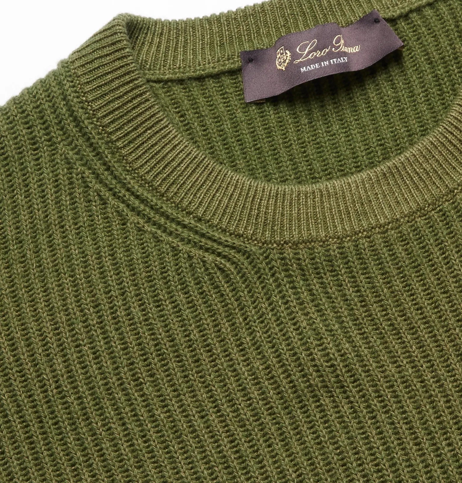 Ribbed Cashmere Sweater - 24