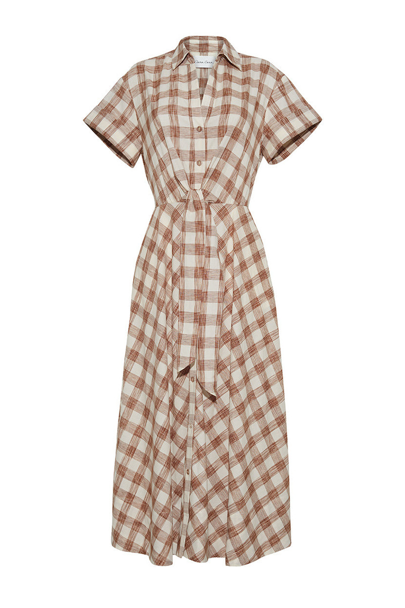 Asbury Dress Our Sell-Out Shirt Dress Featuring A Stunning Self-Tie Waist 1