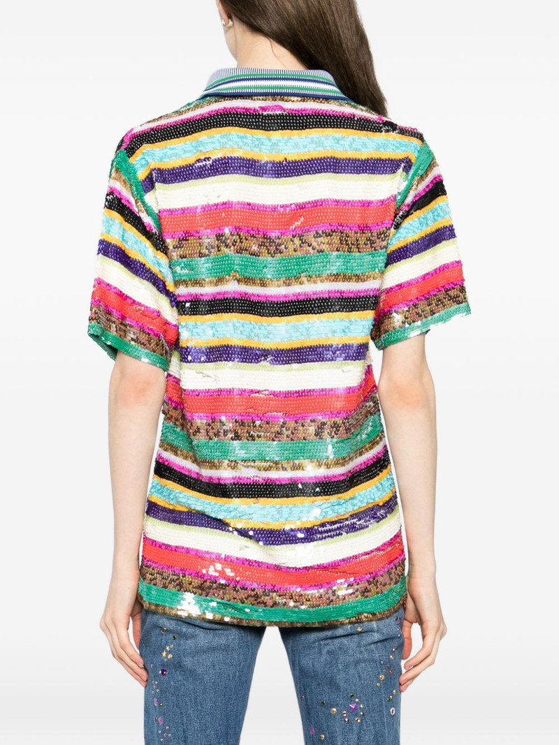 embellished polo shirt 4