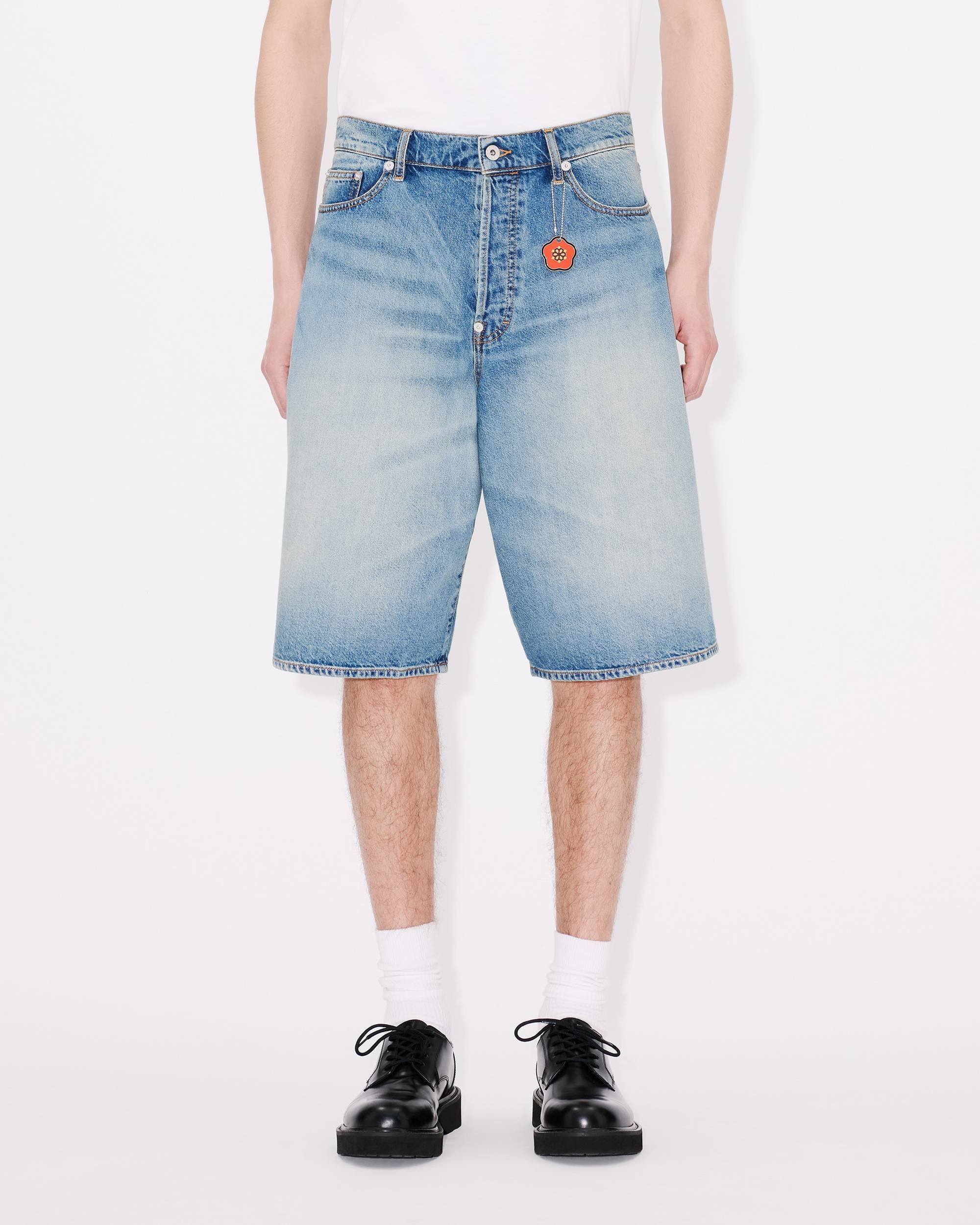 Straight shorts in japanese denim - 3