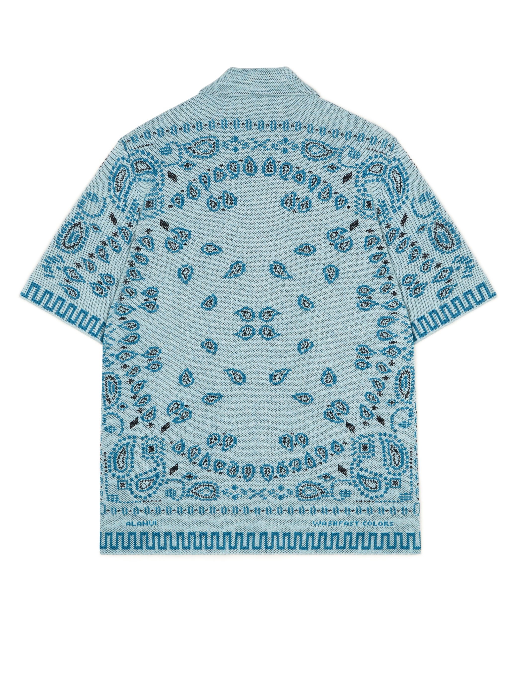 Cotton Piquet Bandana Shirt - 3