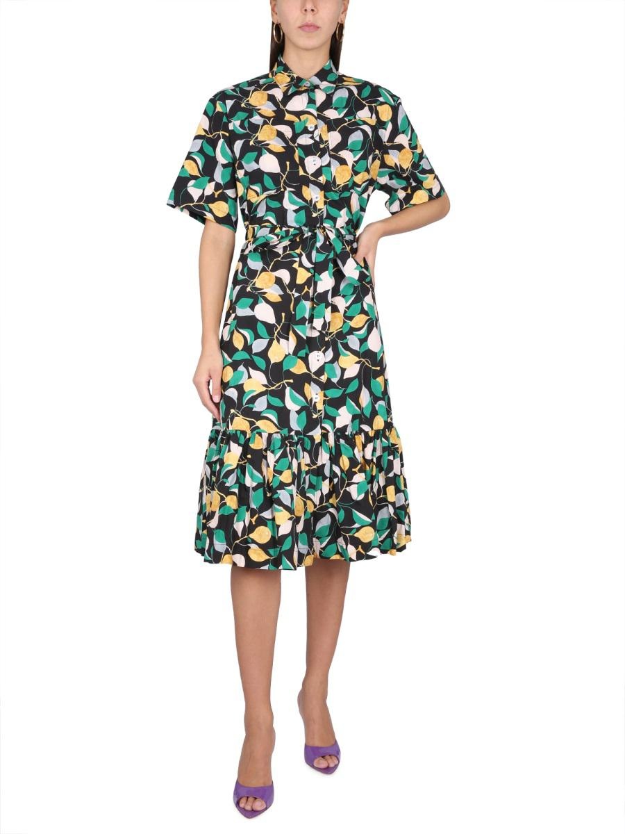 ワンピース La DoubleJ SHIRT DRESS WITH BELT (DRE0441_COT001ORH0001) La DoubleJ LA DOUBLEJ SHIRT DRESS WITH BELT | baltini