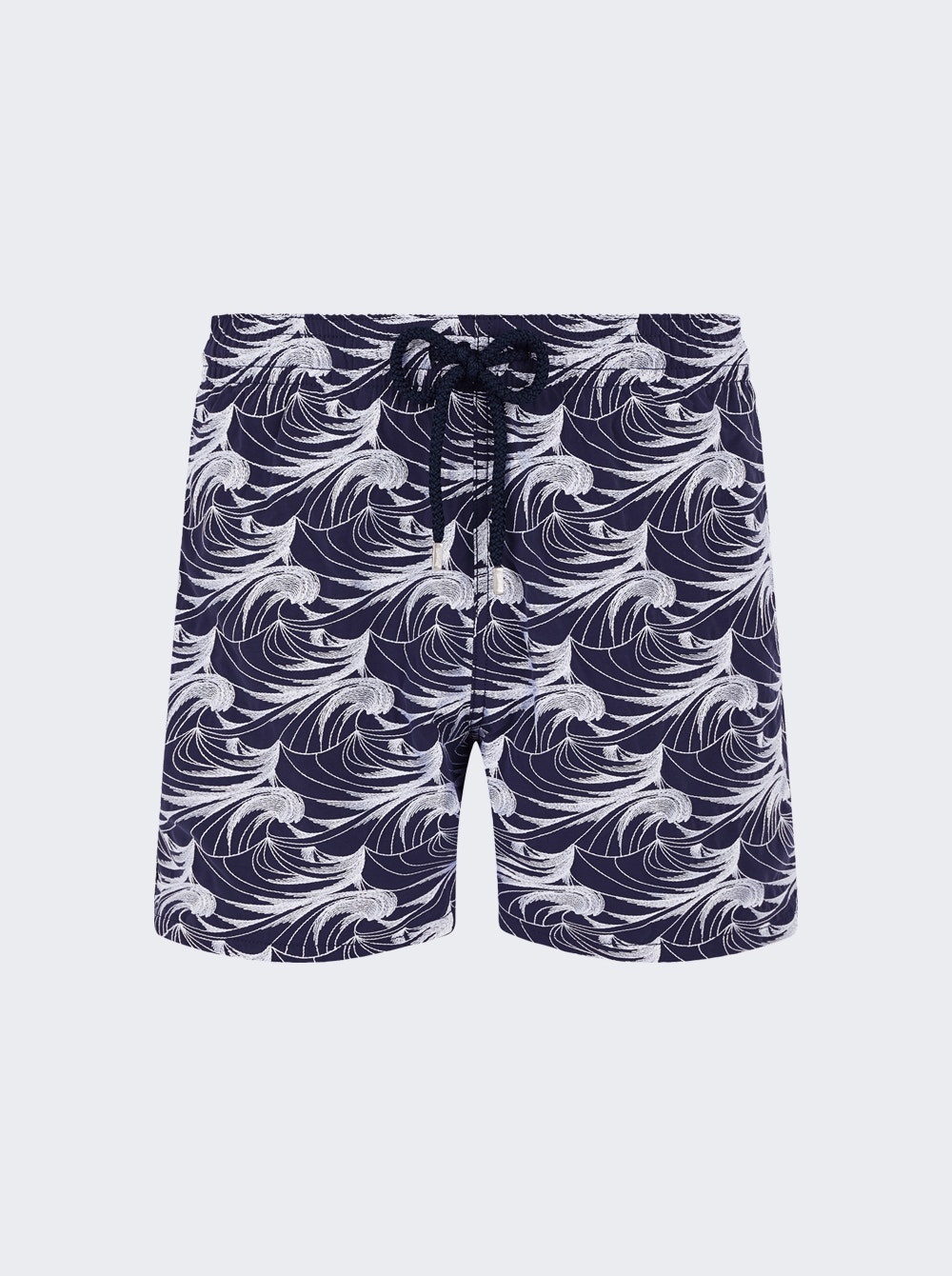 Waves Swim Trunks Blue - 1