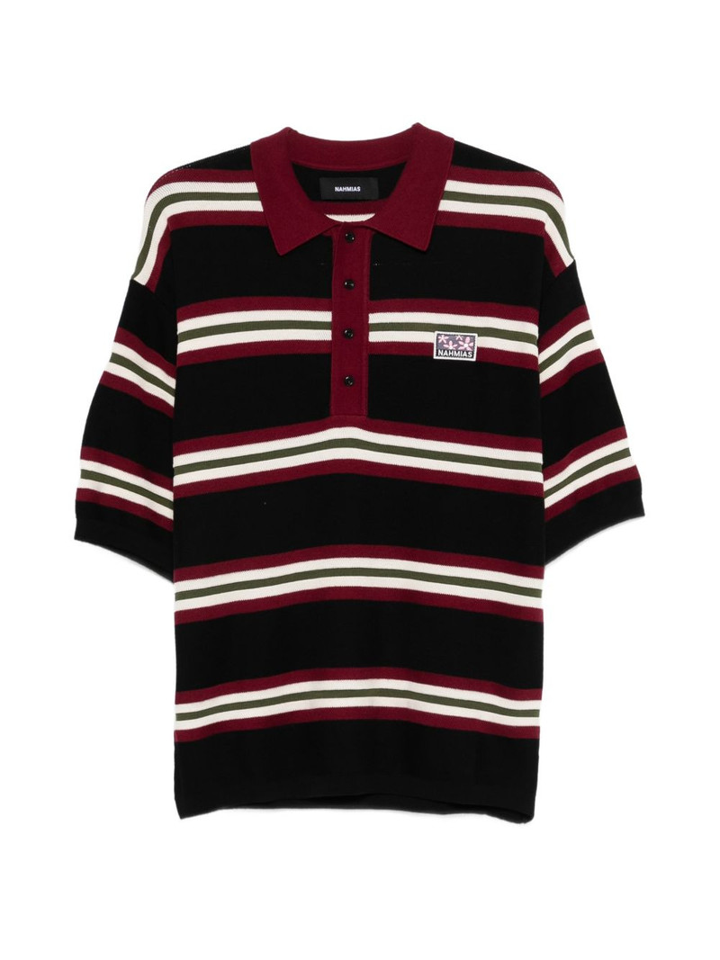 striped polo shirt 1
