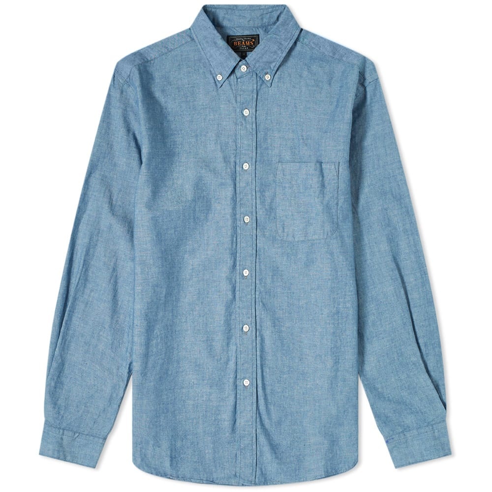 Beams Plus Chambray Shirt - 1