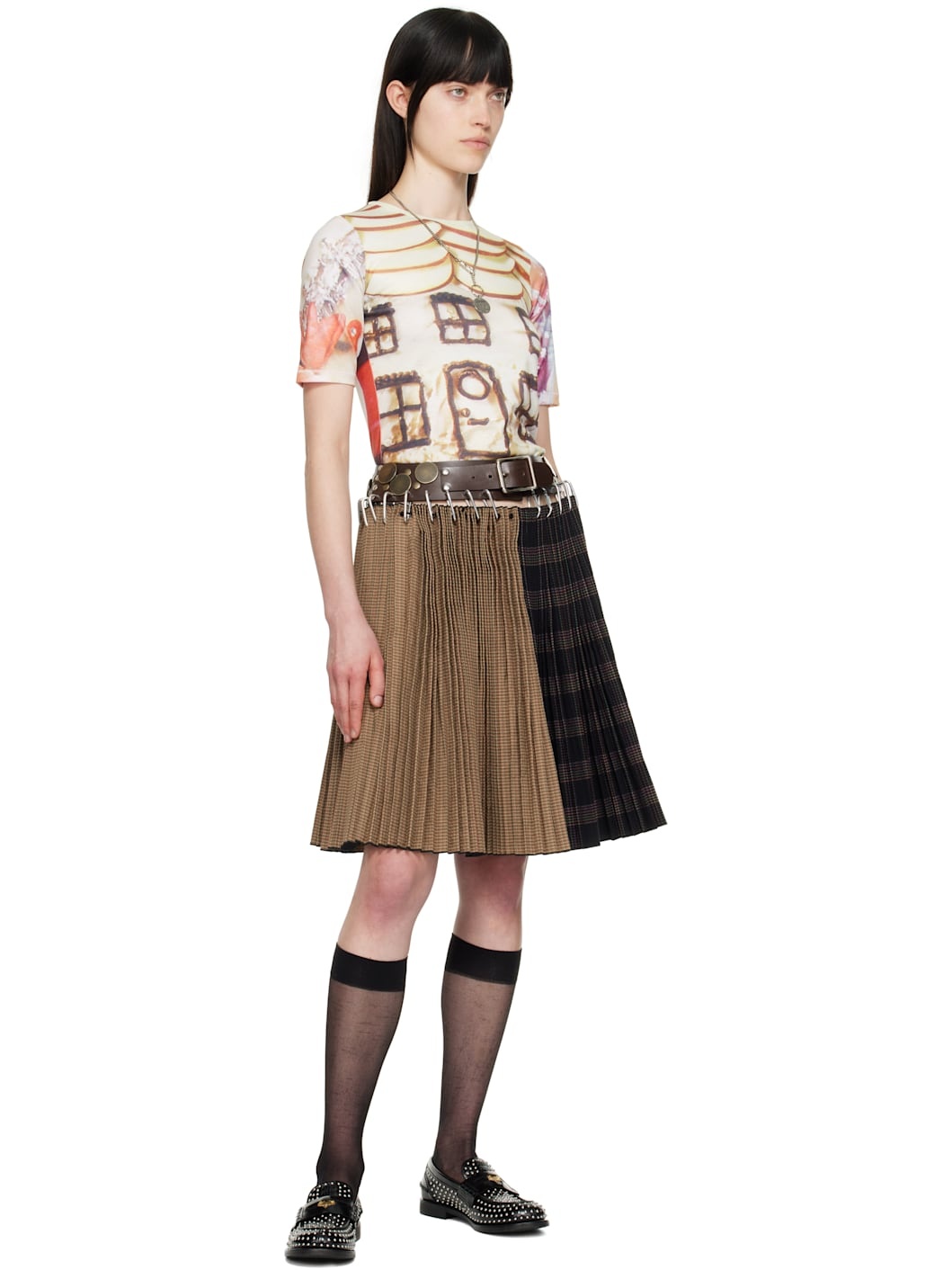 Multicolor 'Welcome Home' Short Sleeve Jersey T-shirt - 5