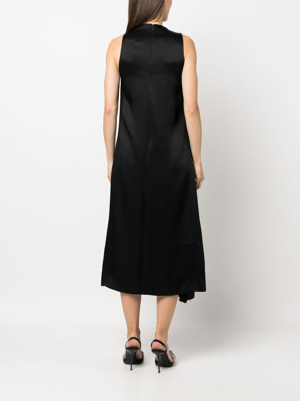 asymmetric a-line dress - 4