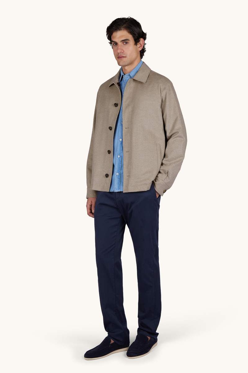 Paul & Shark REVERSIBLE OVERSHIRT IN CASHMERE AND TECHNICAL FABRIC outlook