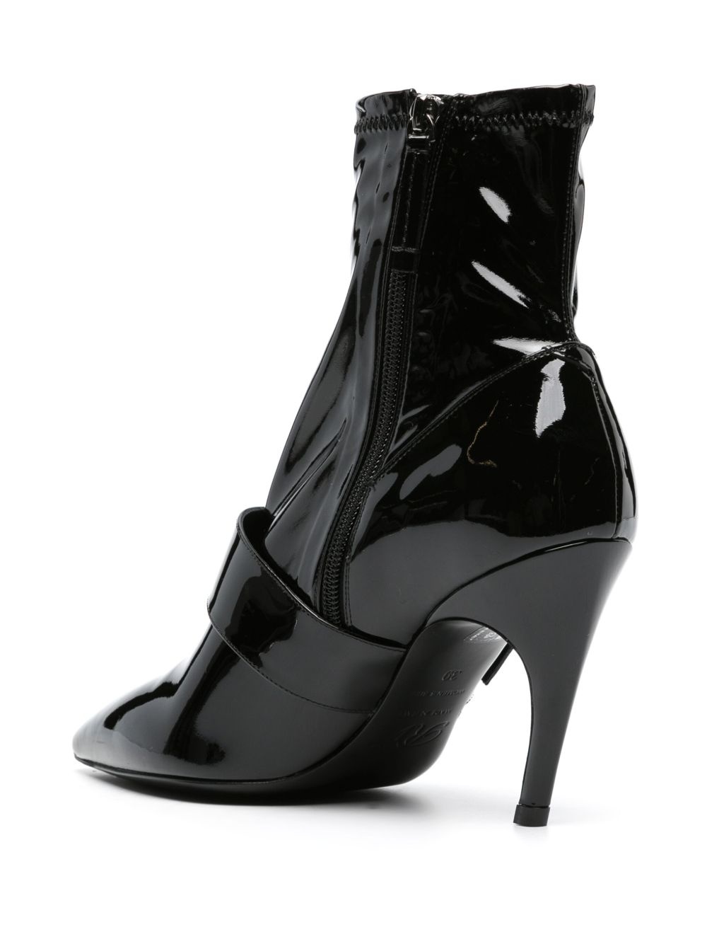 Viv 100mm patent-leather ankle boots - 3