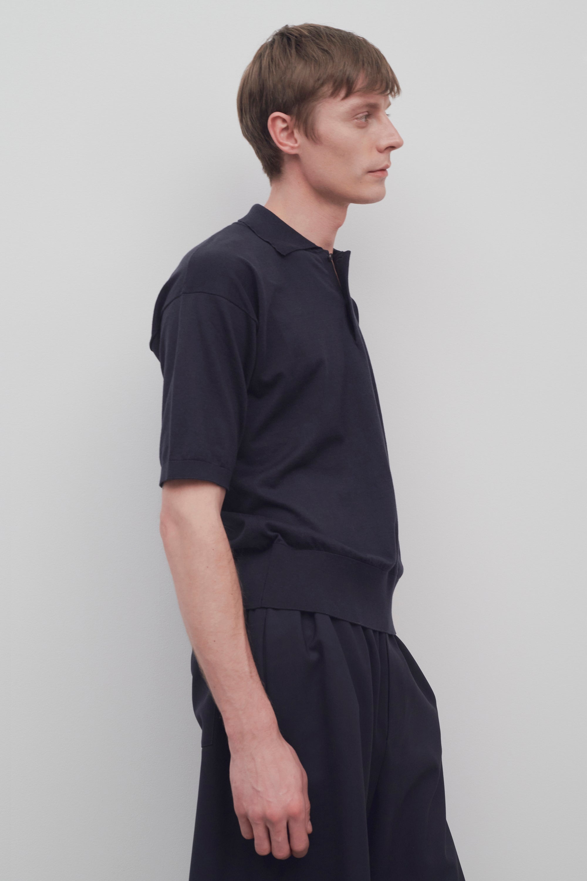 Tiago Top in Cotton and Cashmere - 4