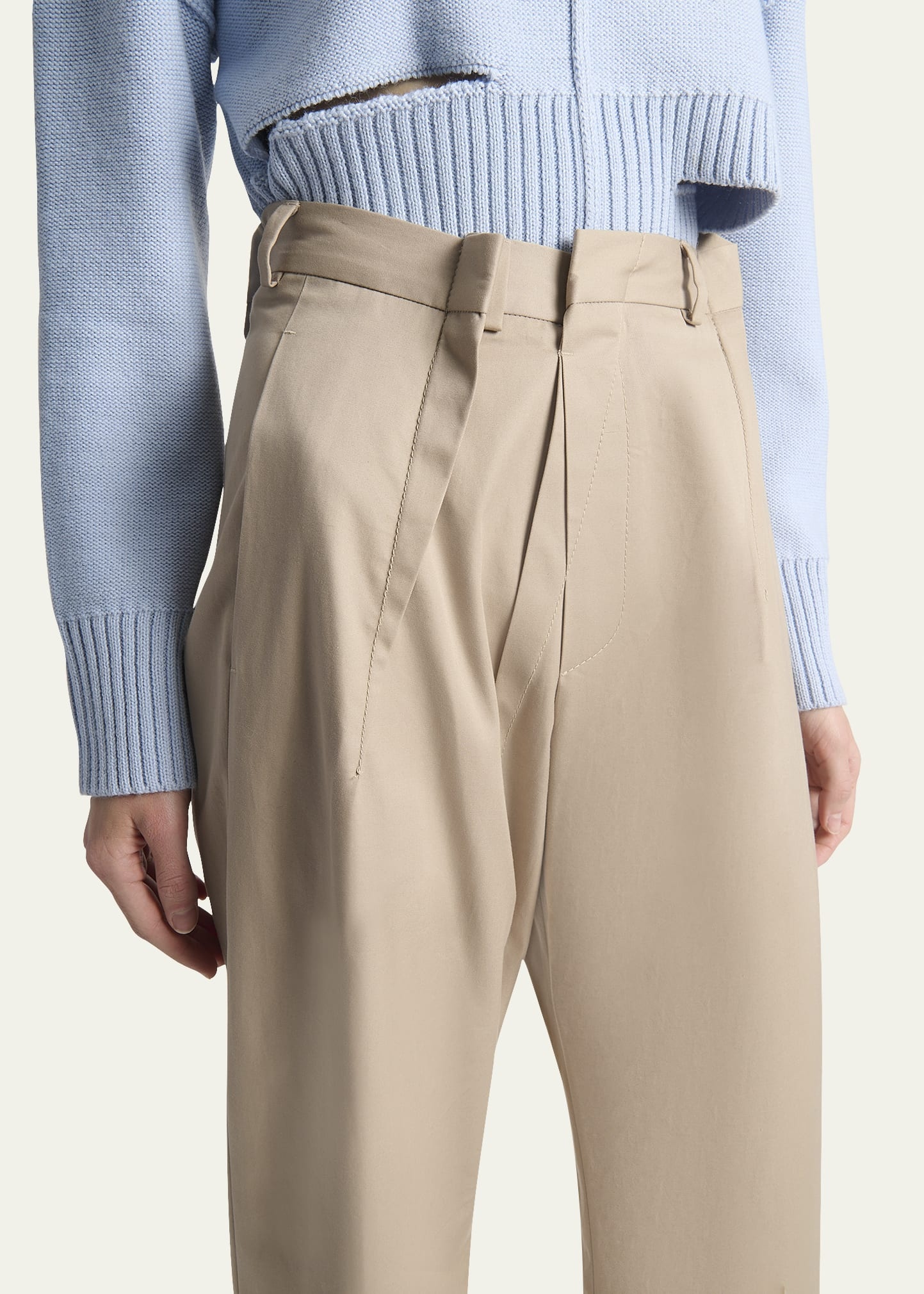 Cotton Twill Pants - 5