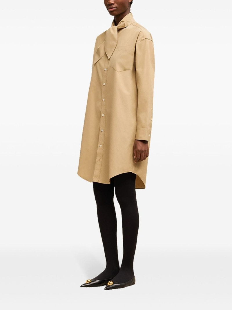 SCARF COLLAR SHIRT 드레스 3