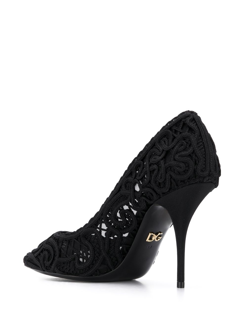 Cordonetto lace pumps - 3