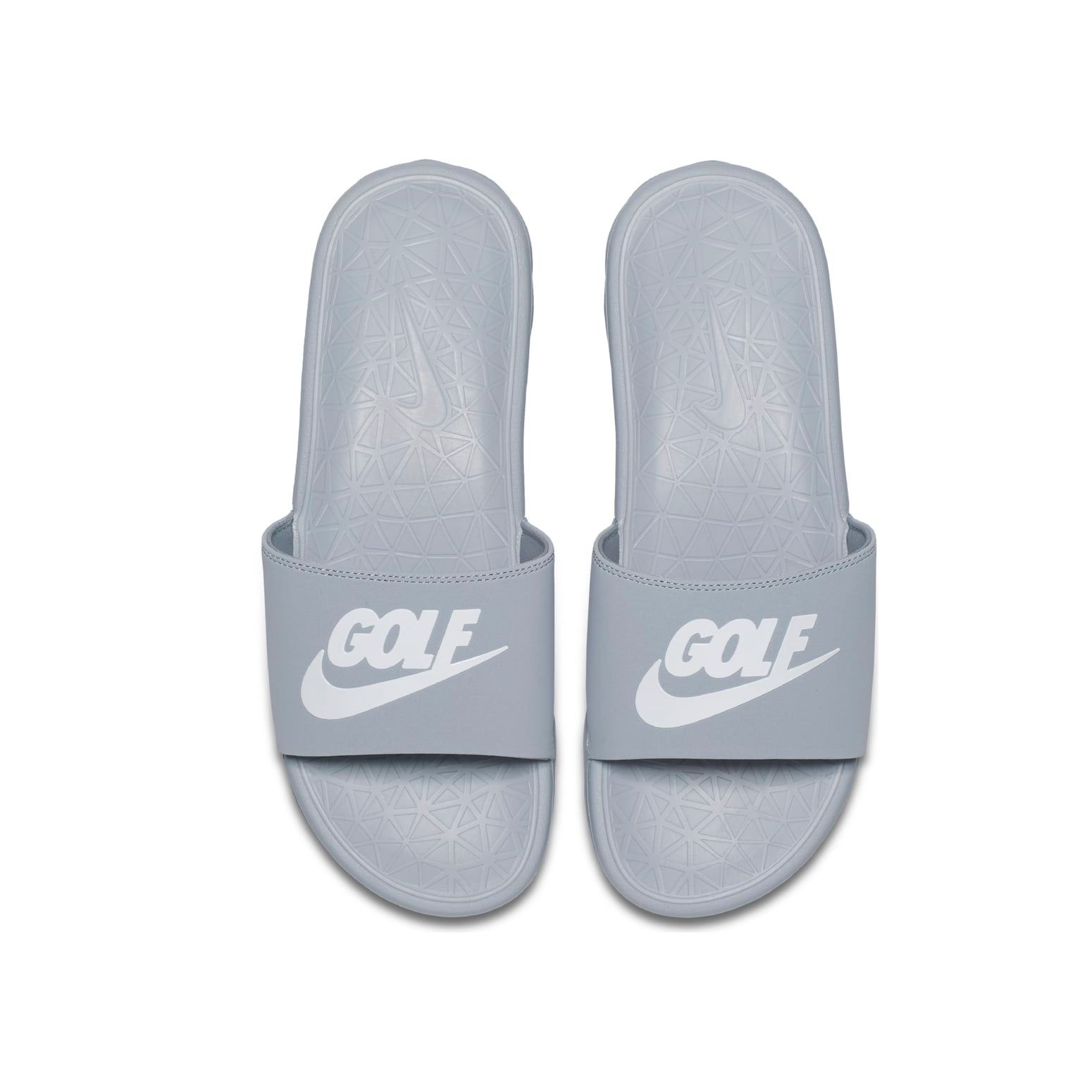 Nike Benassi Slides 'Wolf Grey White' 910311-002