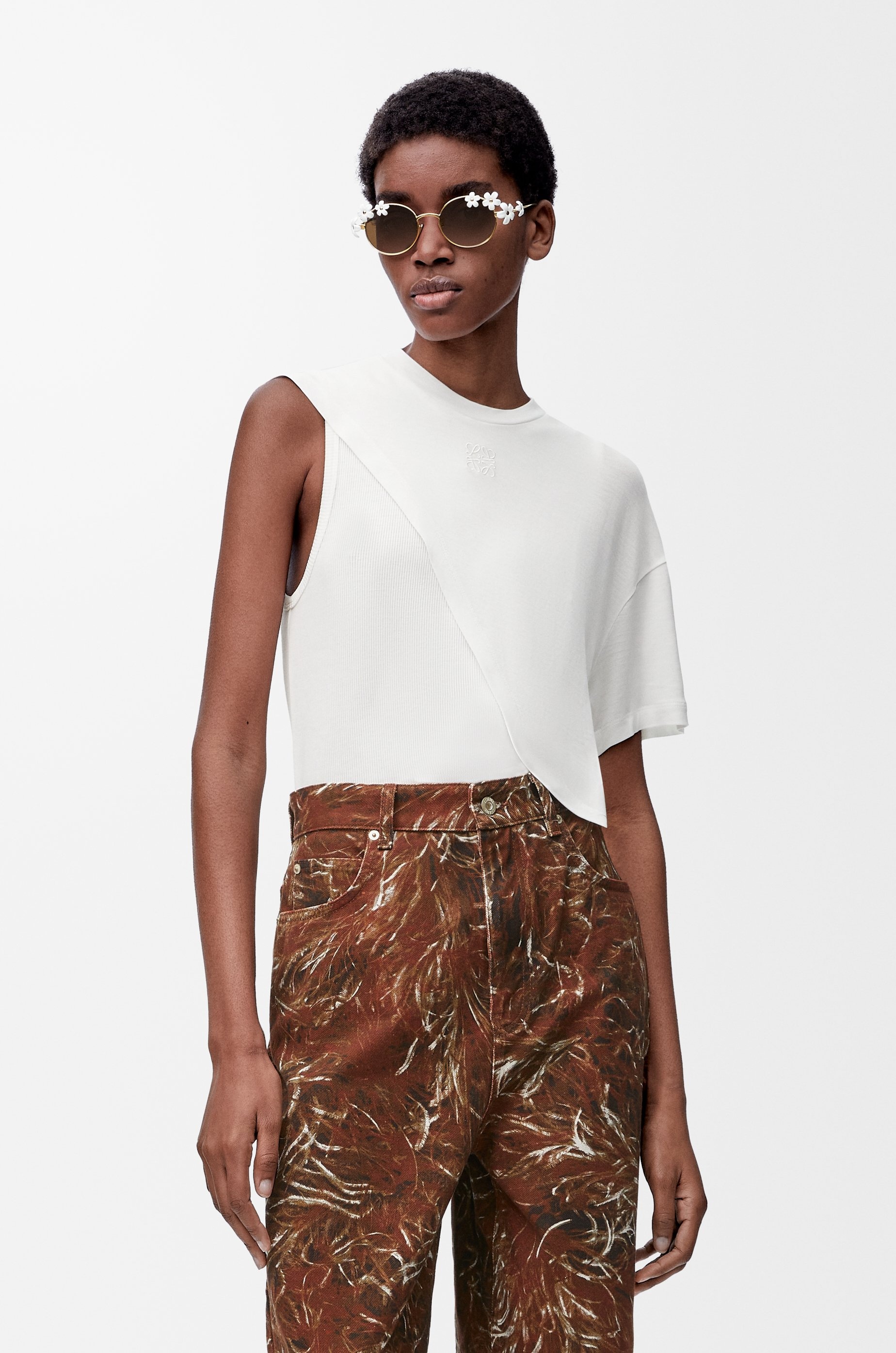 Draped top in lyocell - 3