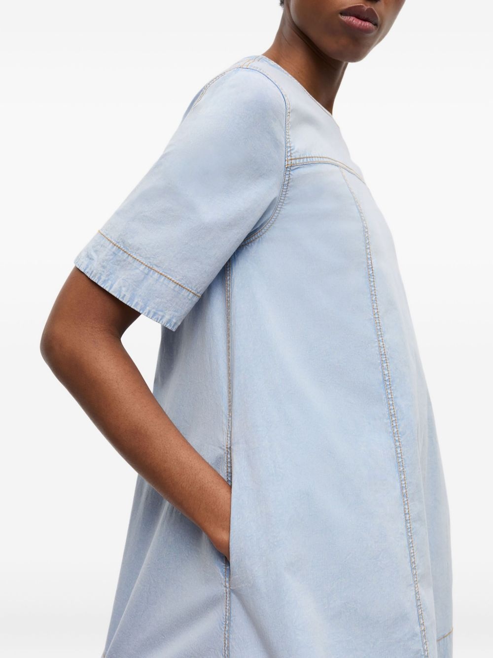 denim dress - 4