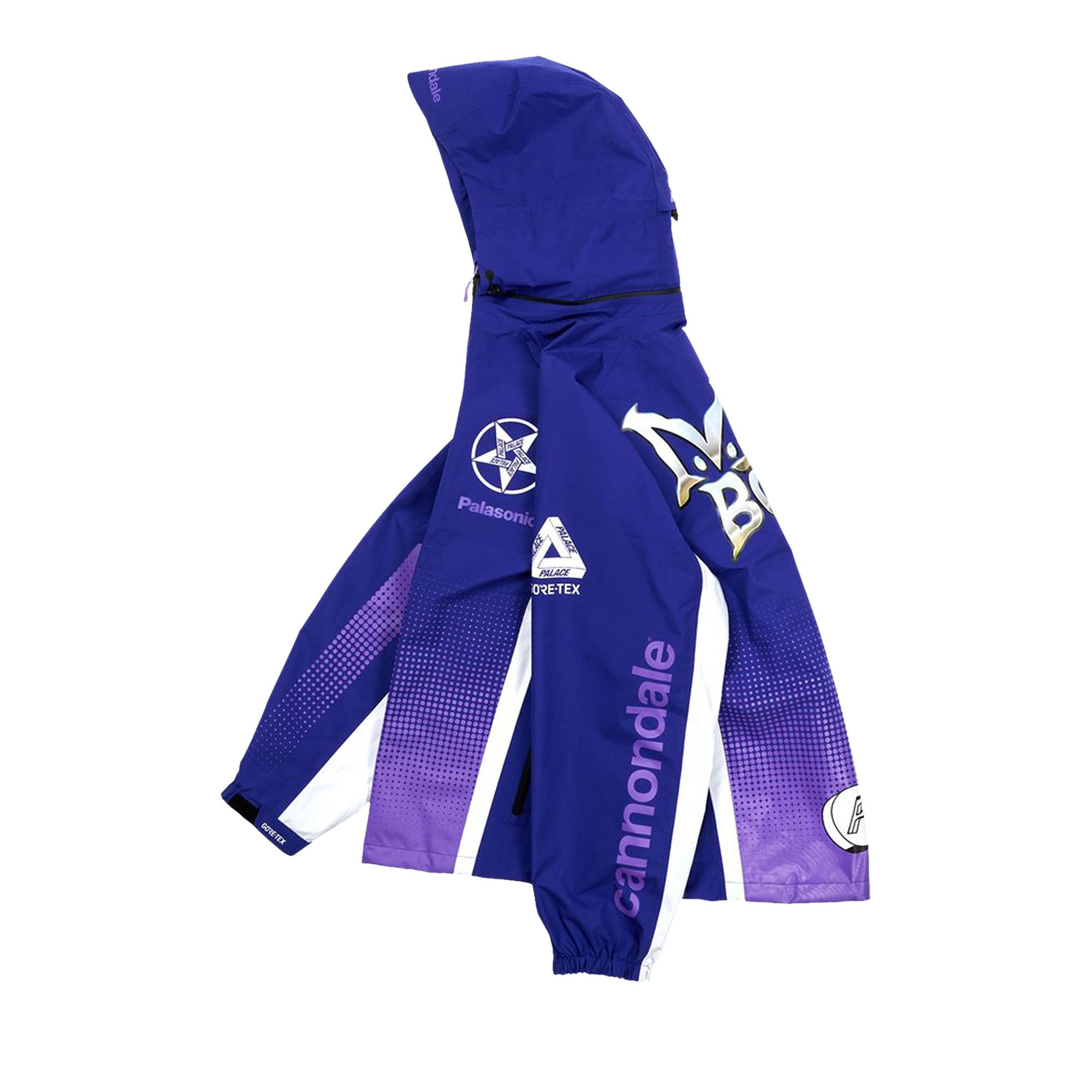 Palace Cannondale Mad Boy Gore-Tex Paclite Jacket 'Blue/Violet' - 3