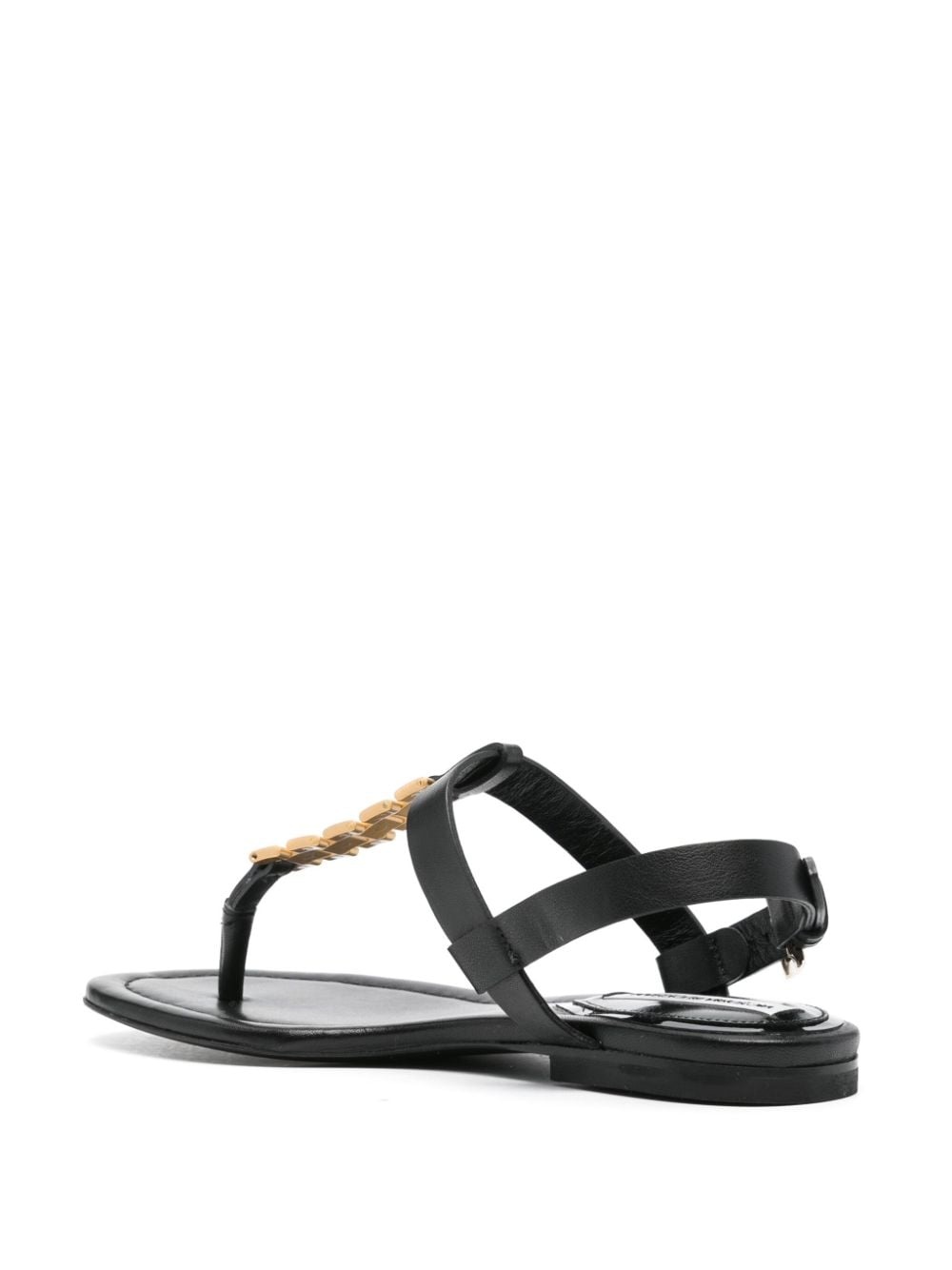 chain-embellished sandals - 3