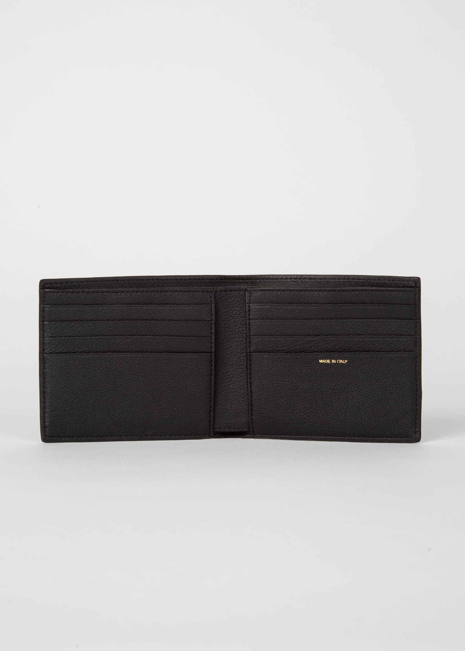 Leather Billfold Wallet With 'Signature Stripe' Insert - 3