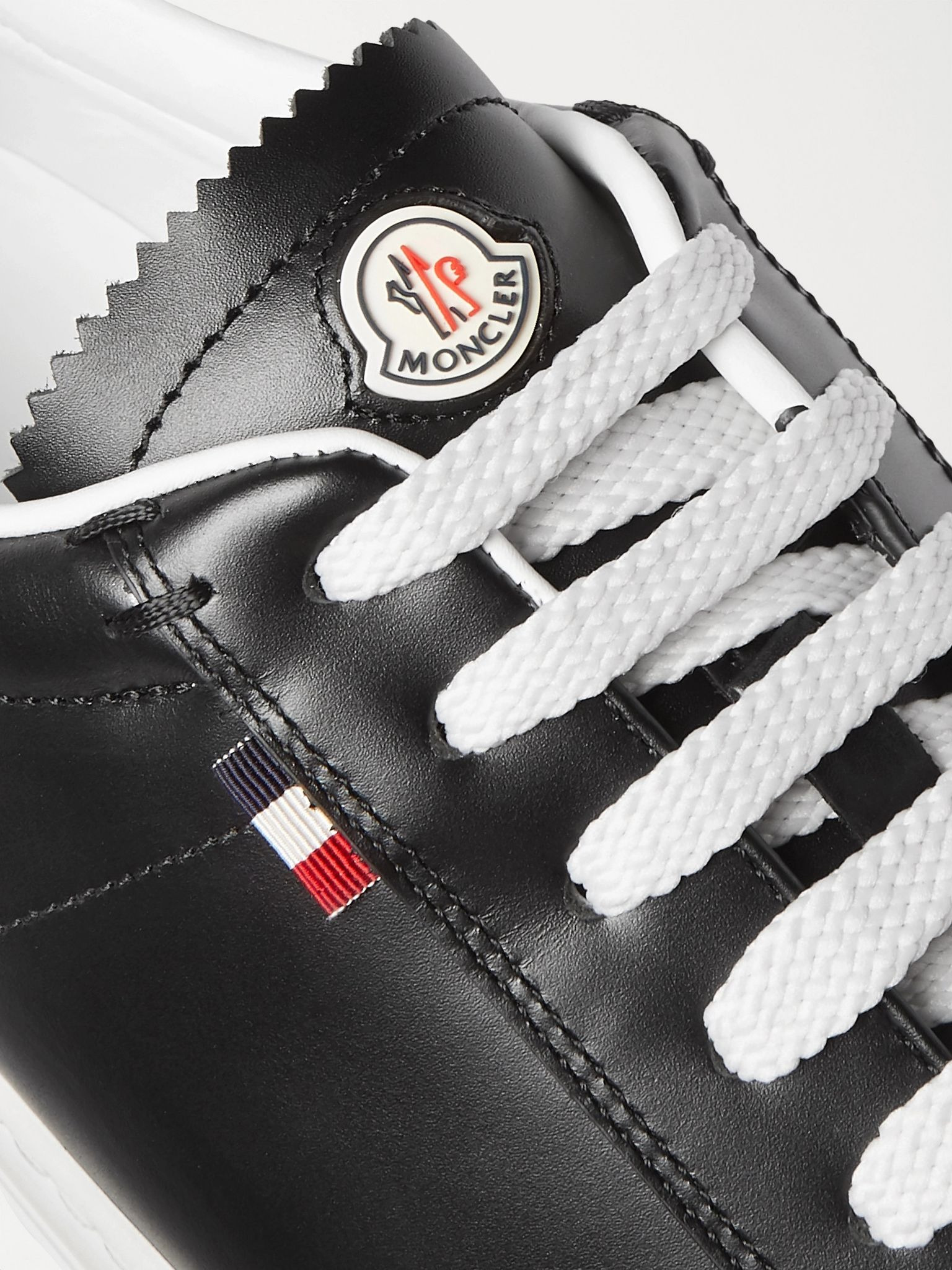 Monaco Leather Sneakers Black - 6