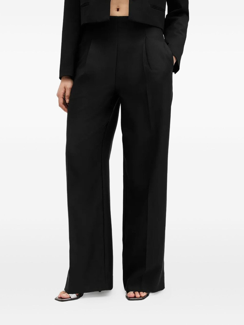 pleat-detail trousers 1