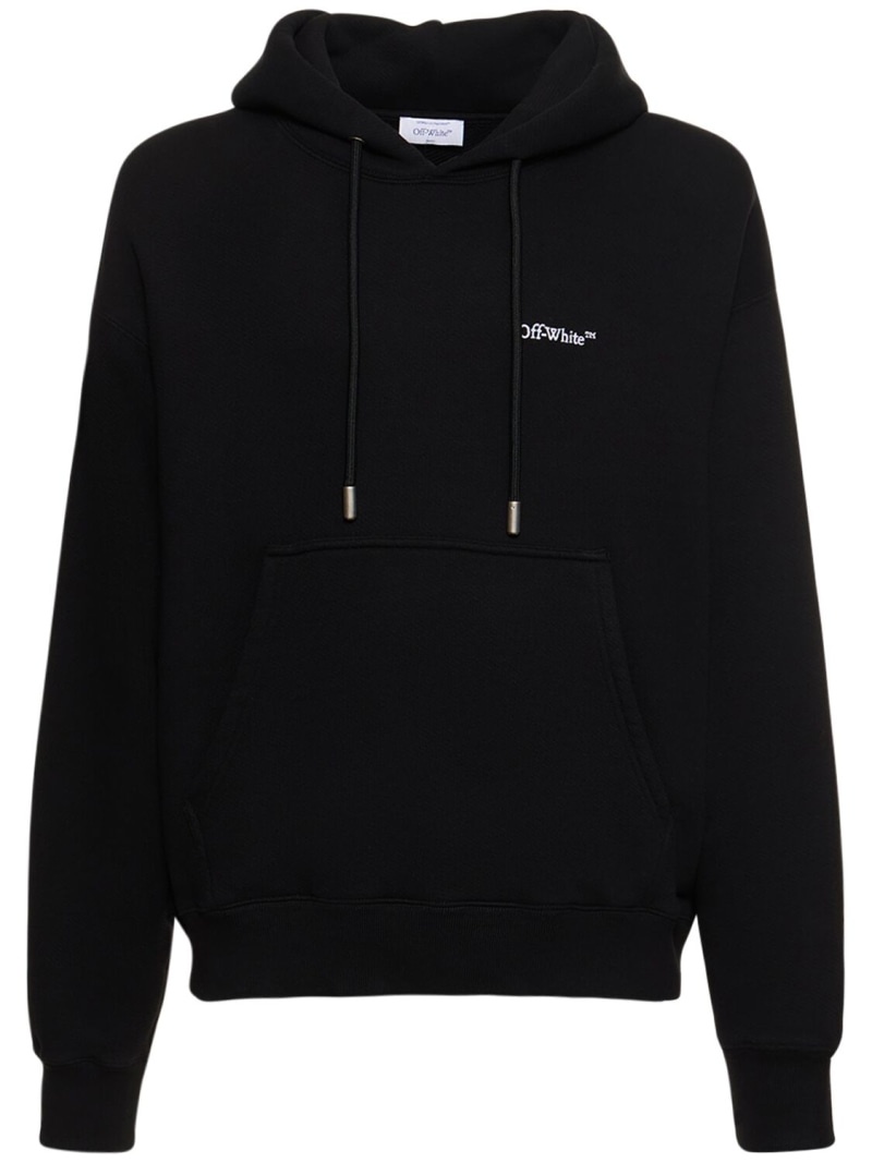 Off-White Tattoo Arrow Skate cotton hoodie | luisaviaroma