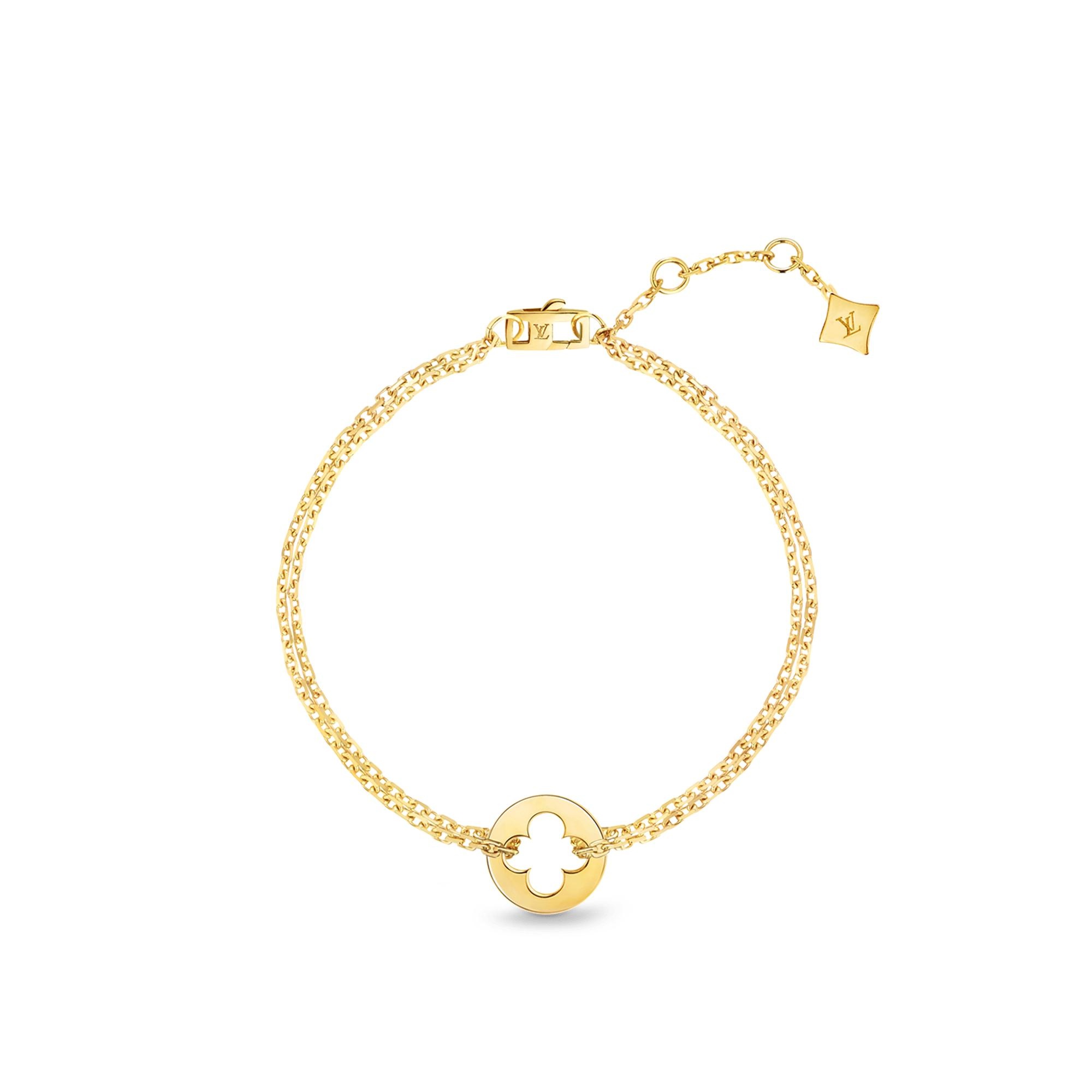 EMPREINTE CHAIN BRACELET, YELLOW GOLD - 1