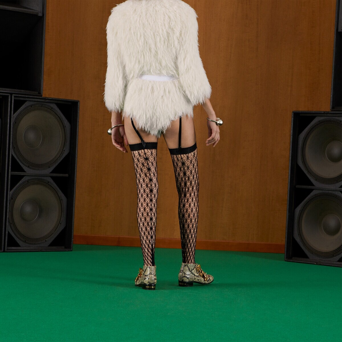 Faux fur shorts - 7