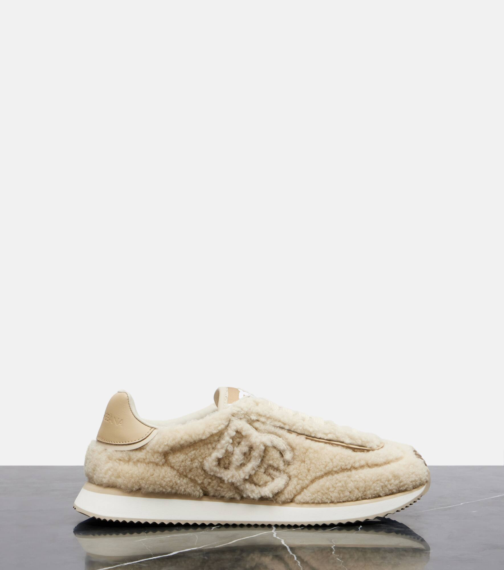DG Cushion shearling sneakers - 4
