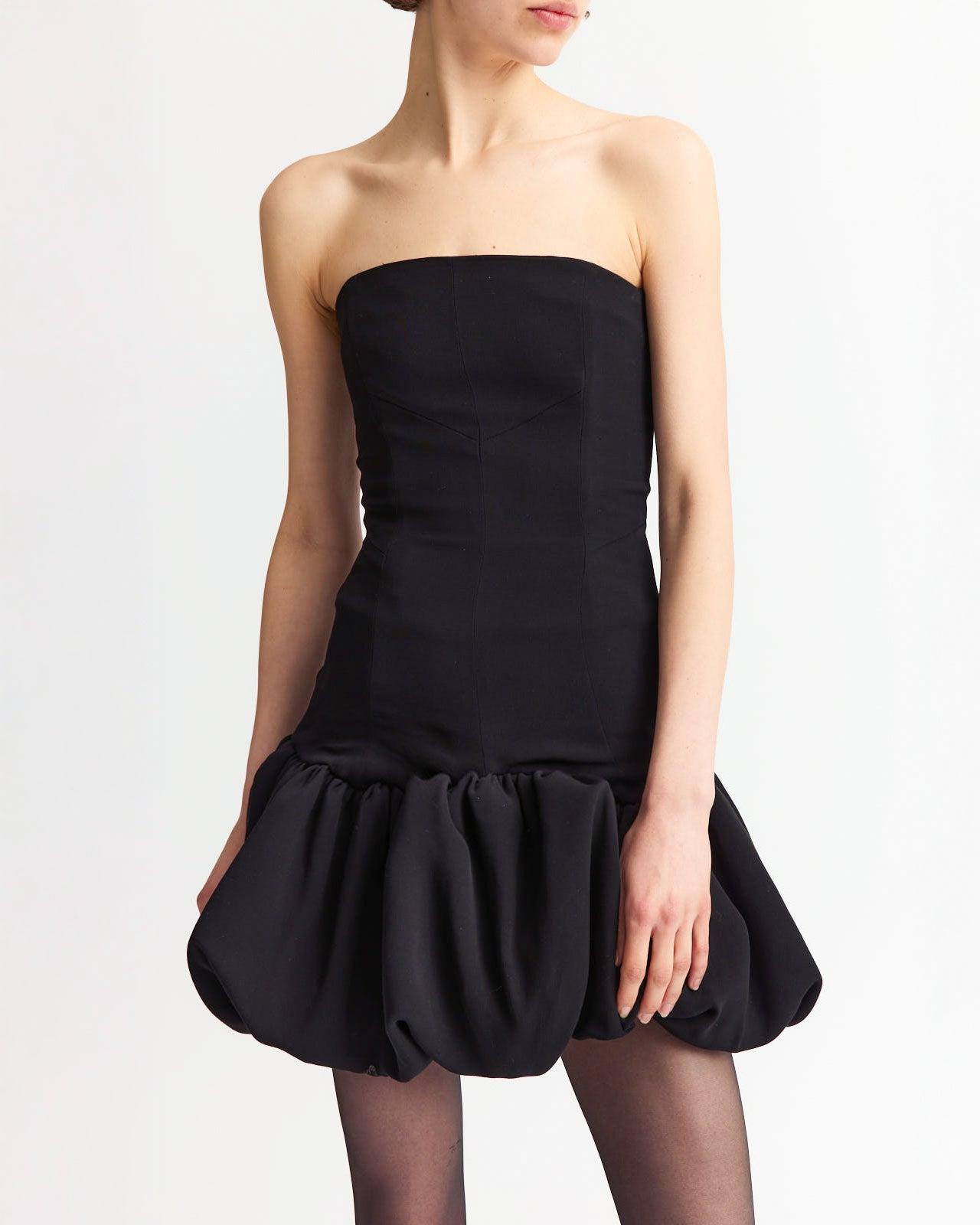 GARANCE MINI DRESS IN CREPE - 5