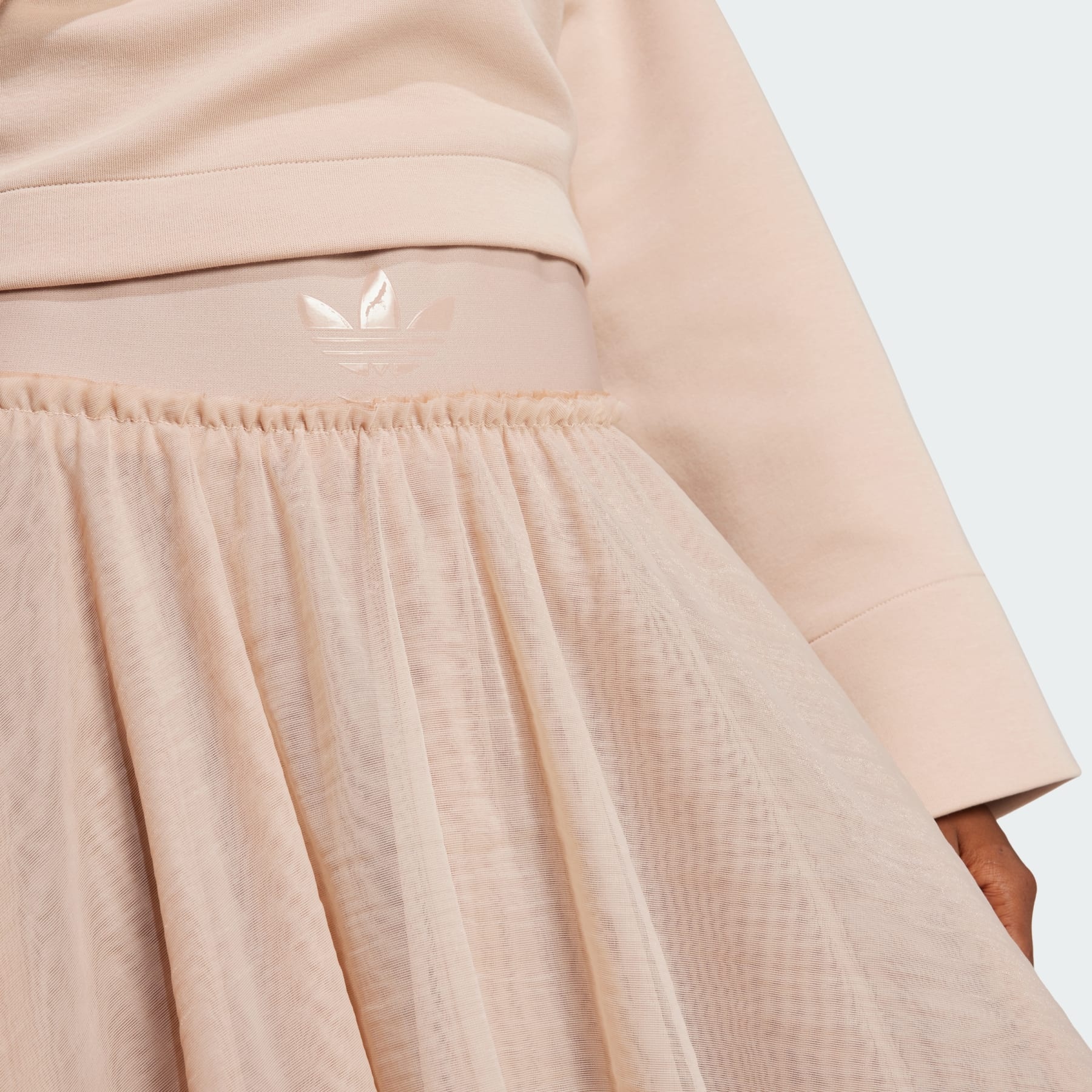 Waistband Tulle Maxi Skirt - 6
