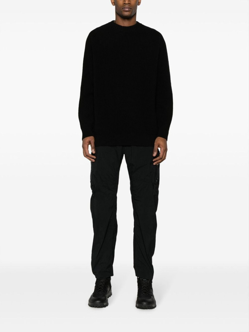 Ten C waffle-knit wool jumper outlook