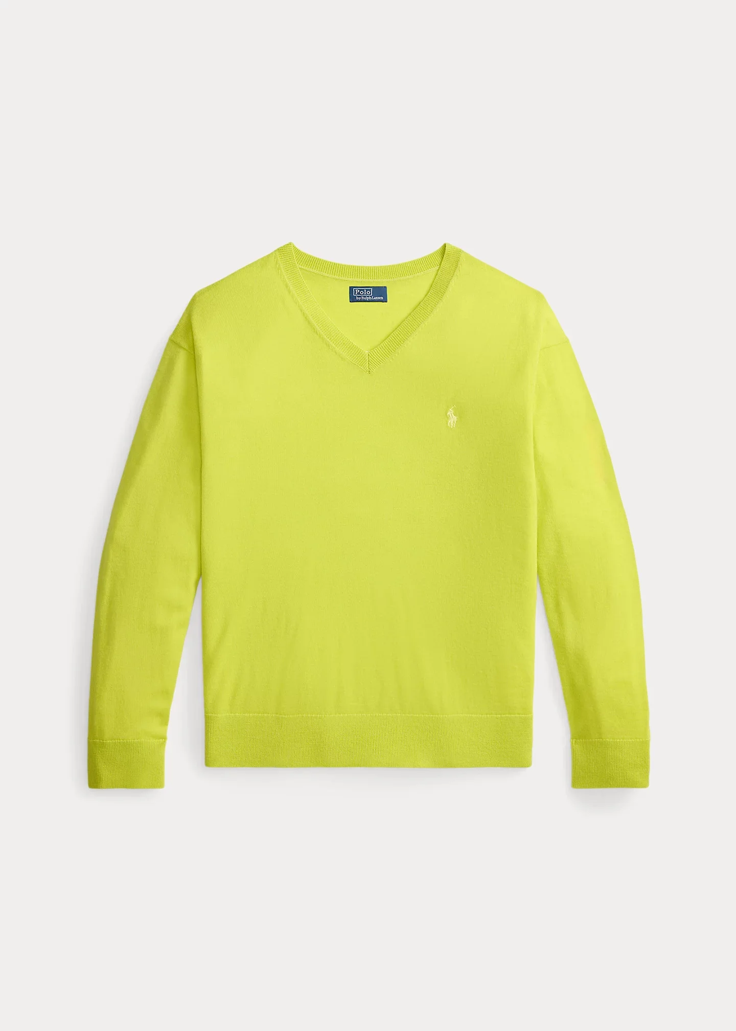 Wool V-Neck Sweater - 1