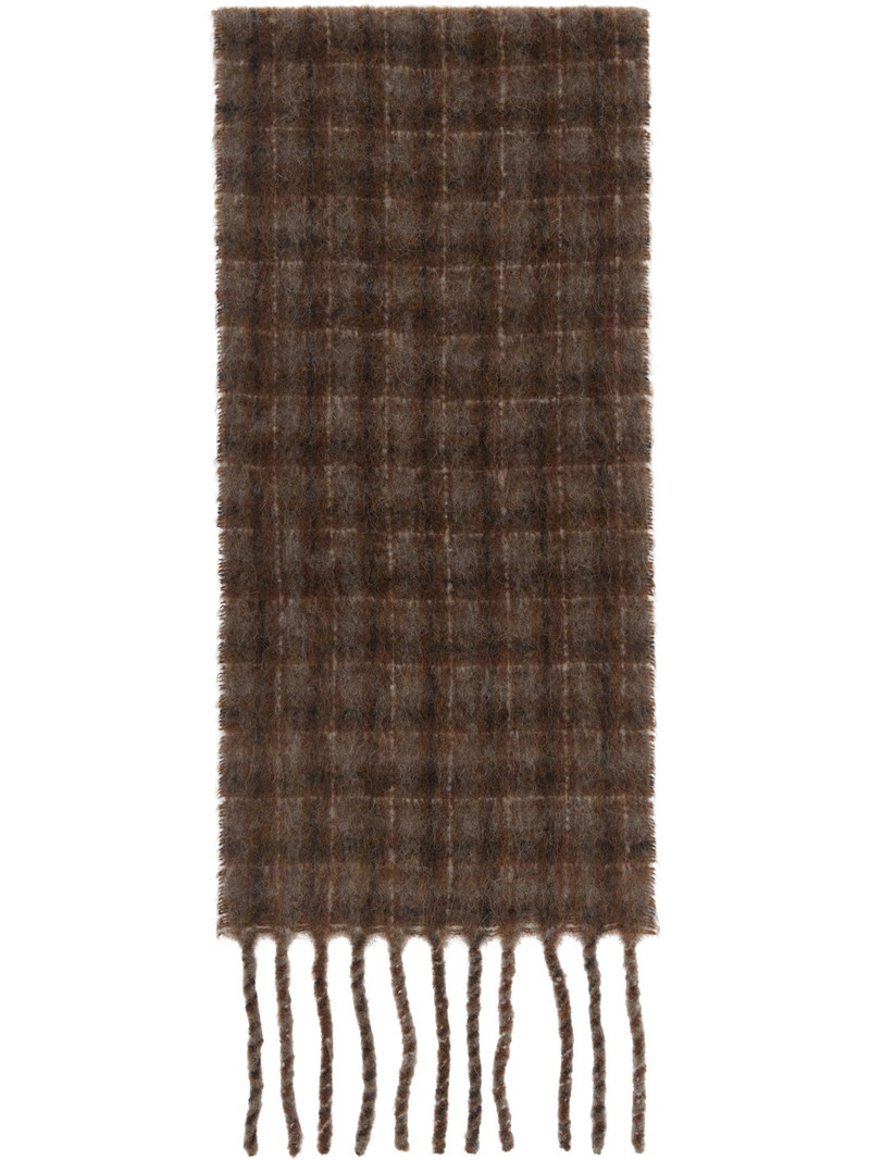 Our Legacy Brown Estate Scarf outlook